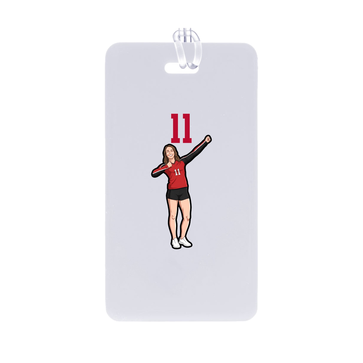 Bag Tag — Number Top in Classic