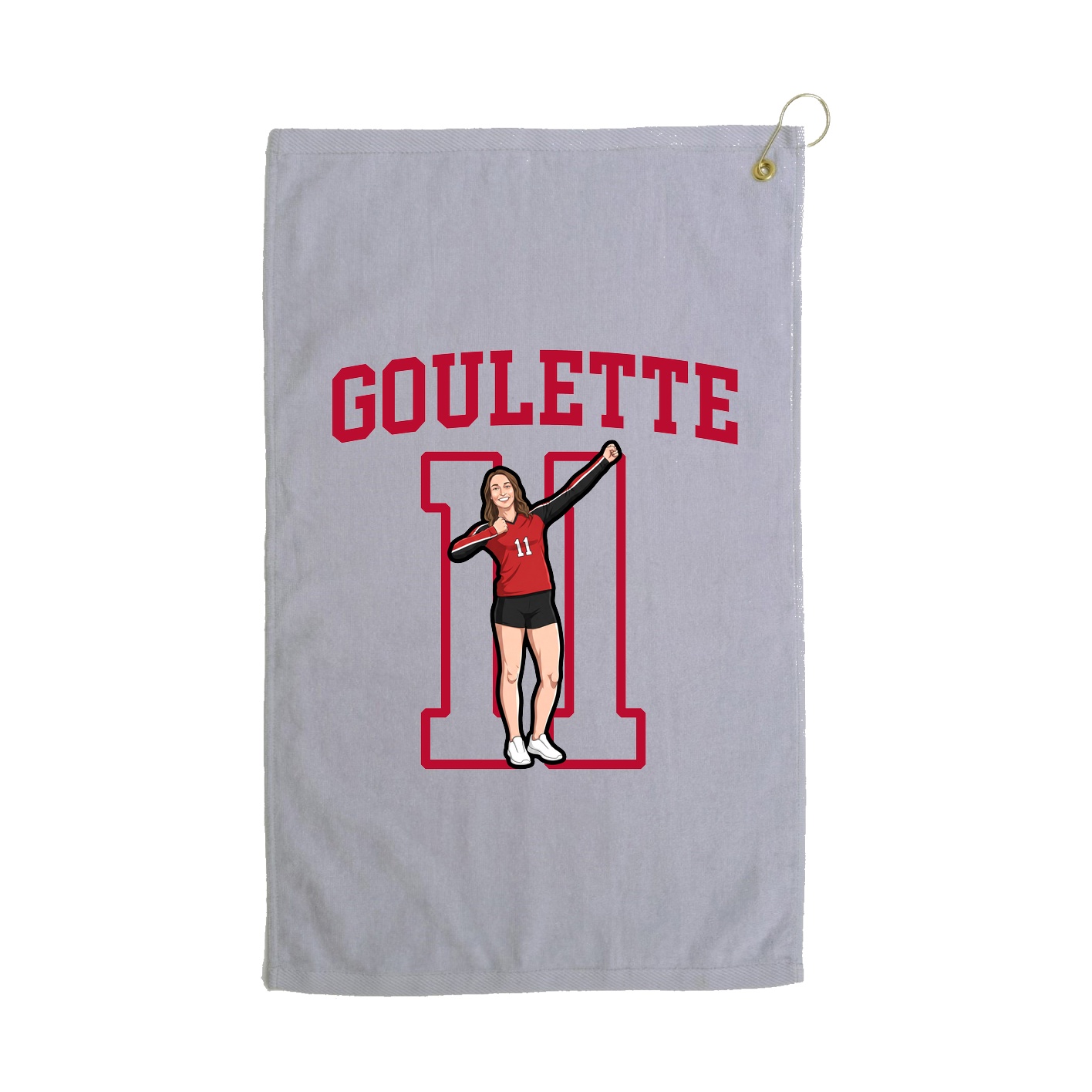 Golf Towel — Shirsey in Grey