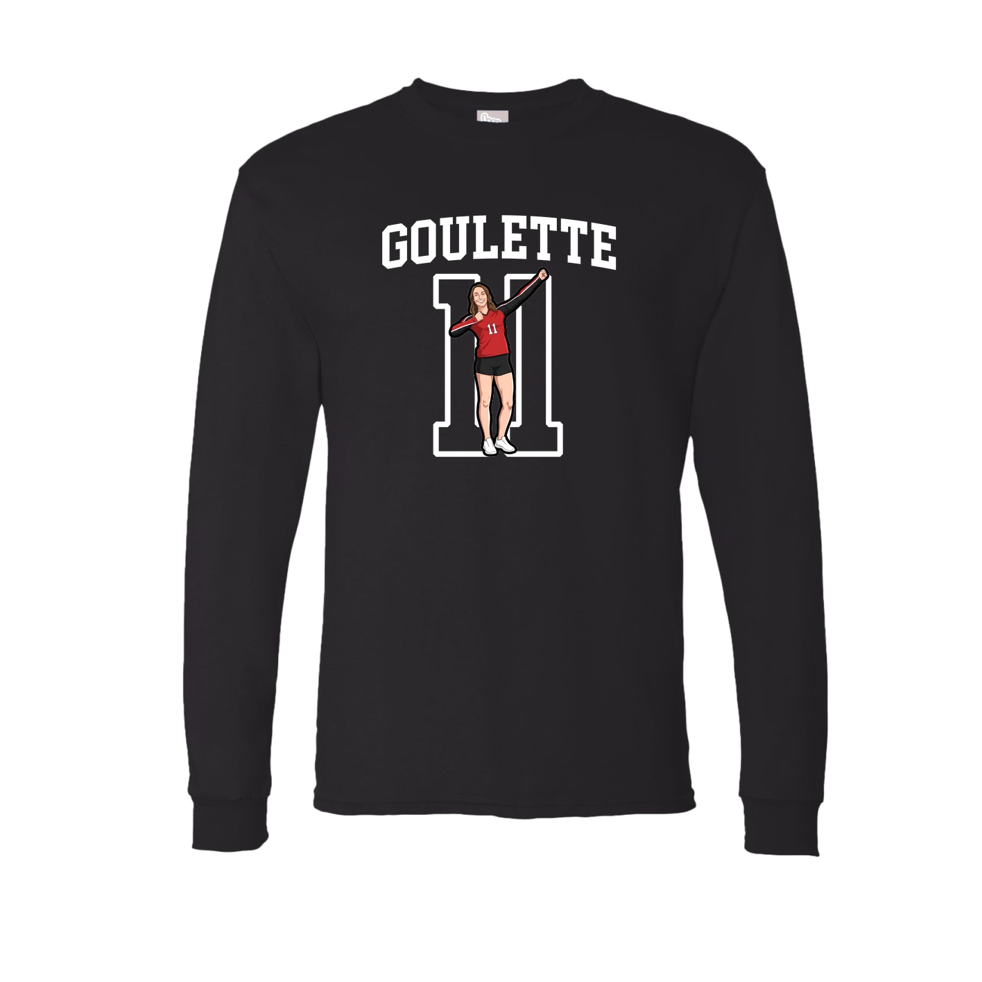Long Sleeve Tee — Shirsey in Black