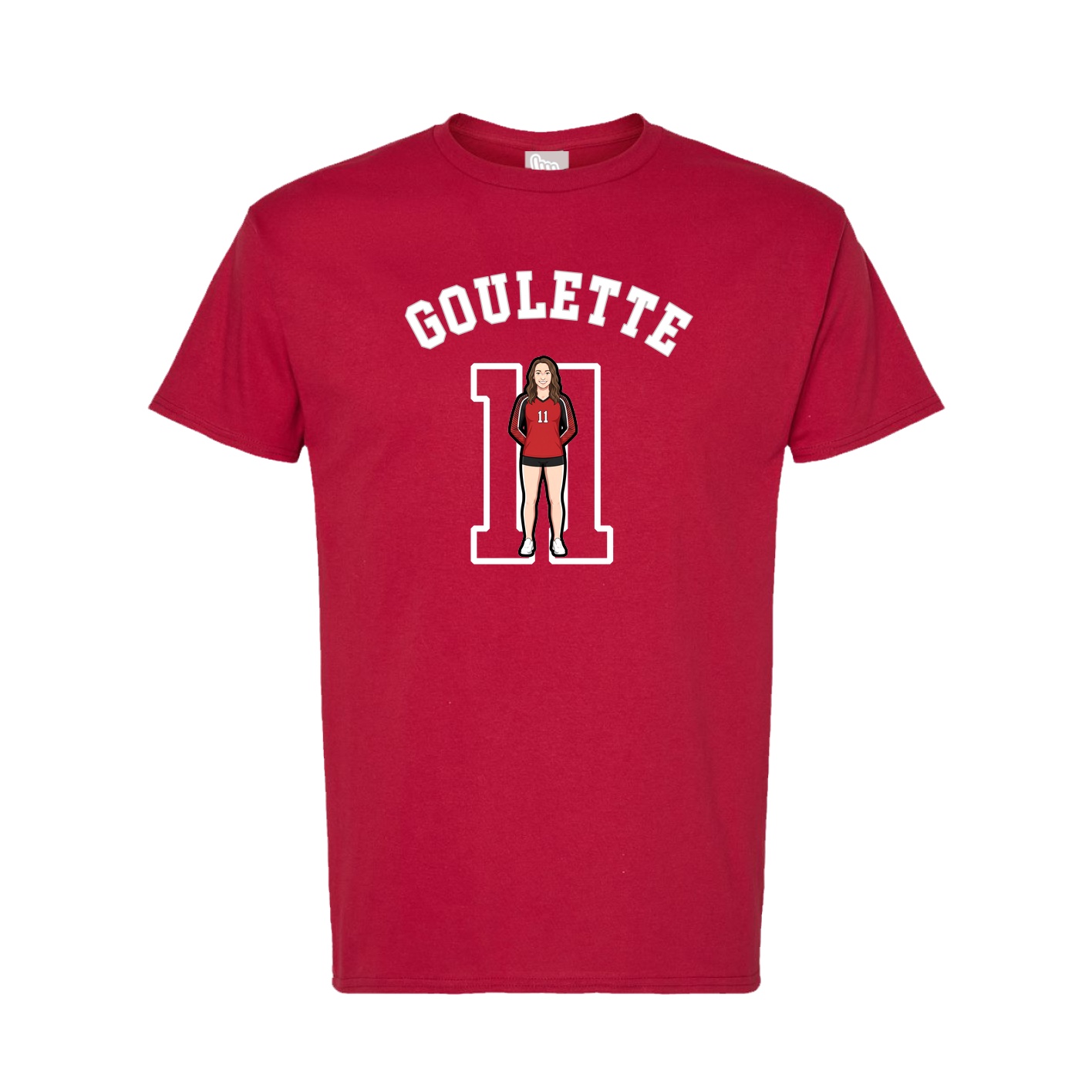 Tee — Shirsey Arch in Crimson