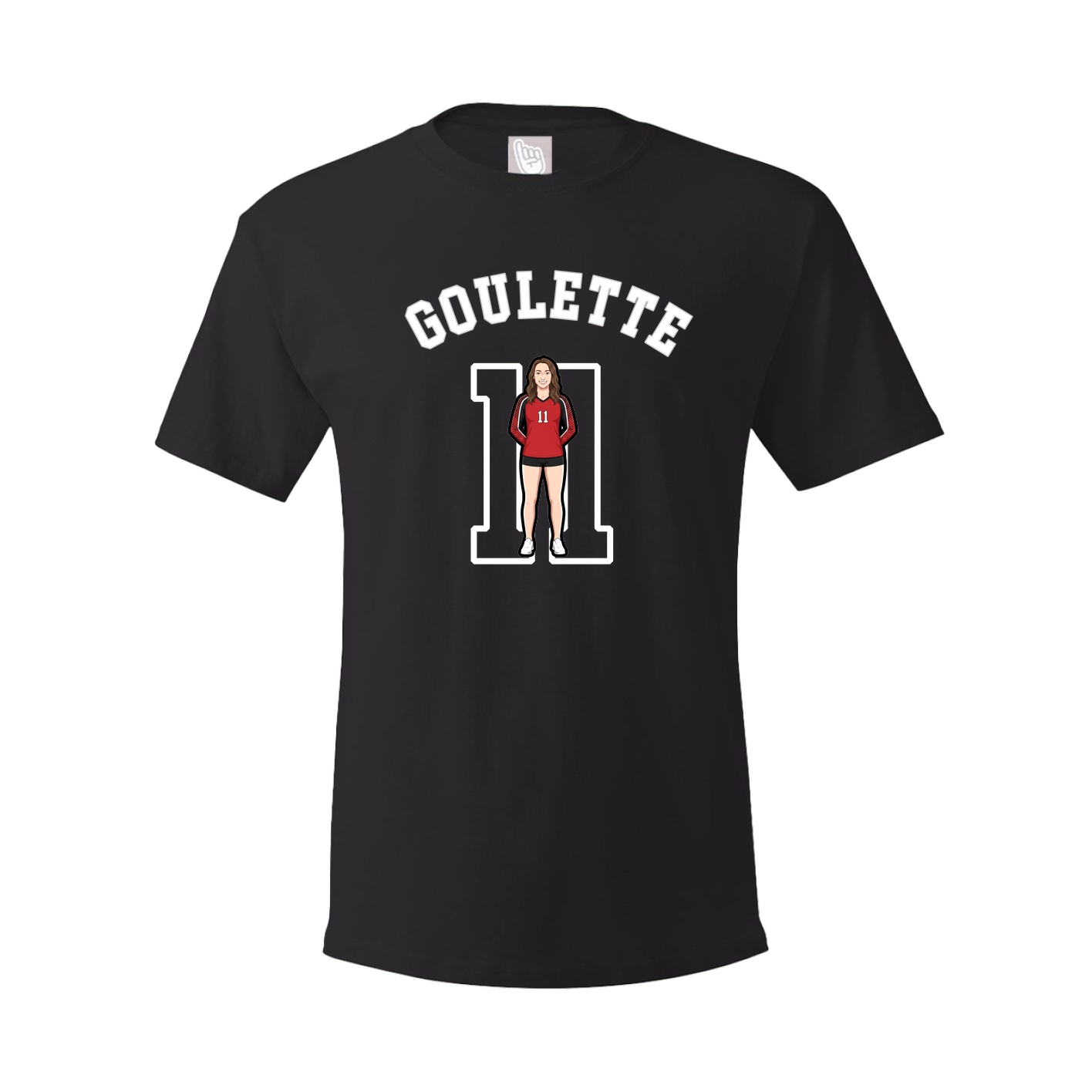 Youth Tee — Shirsey Arch in Black
