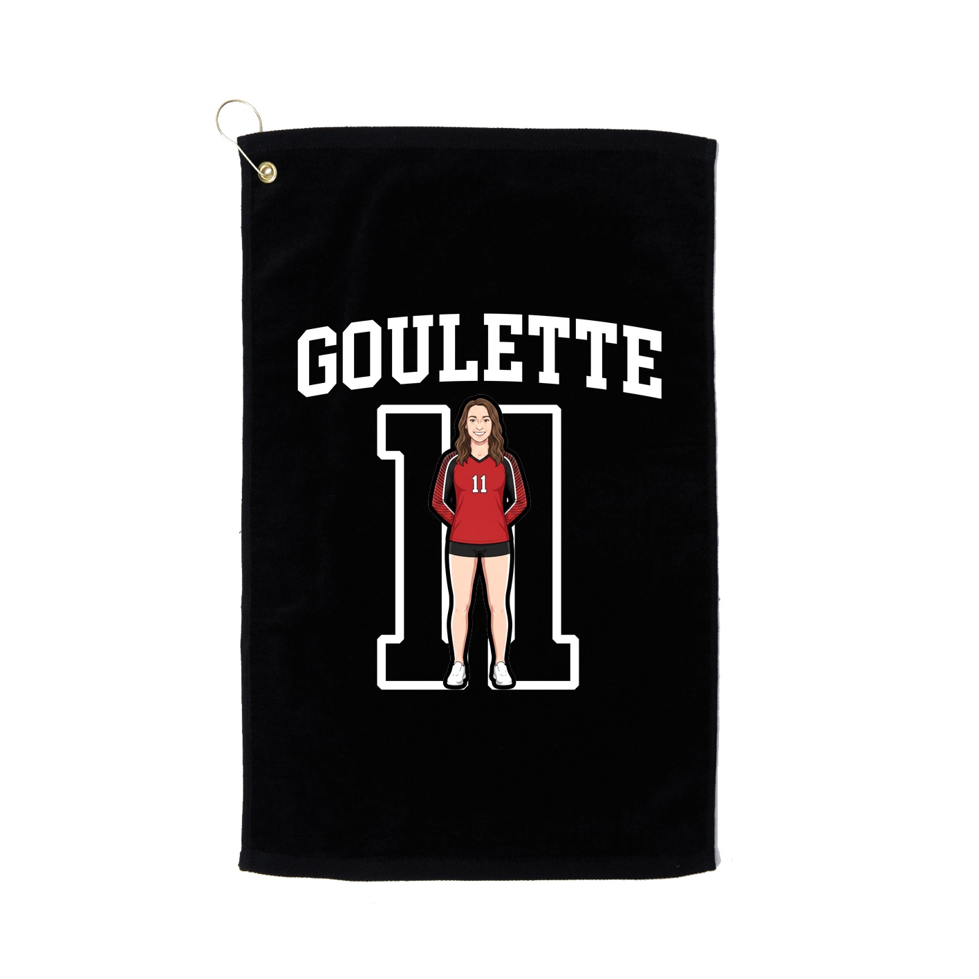 Golf Towel — Shirsey in Black