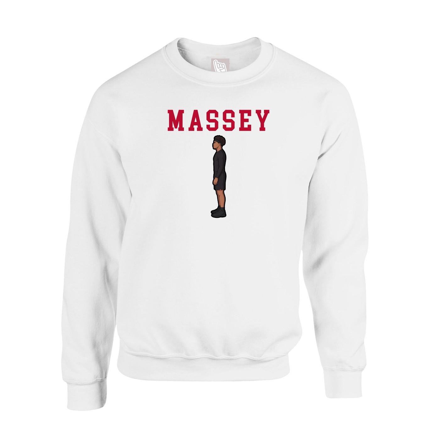 Fleece Crew — Shirsey in White