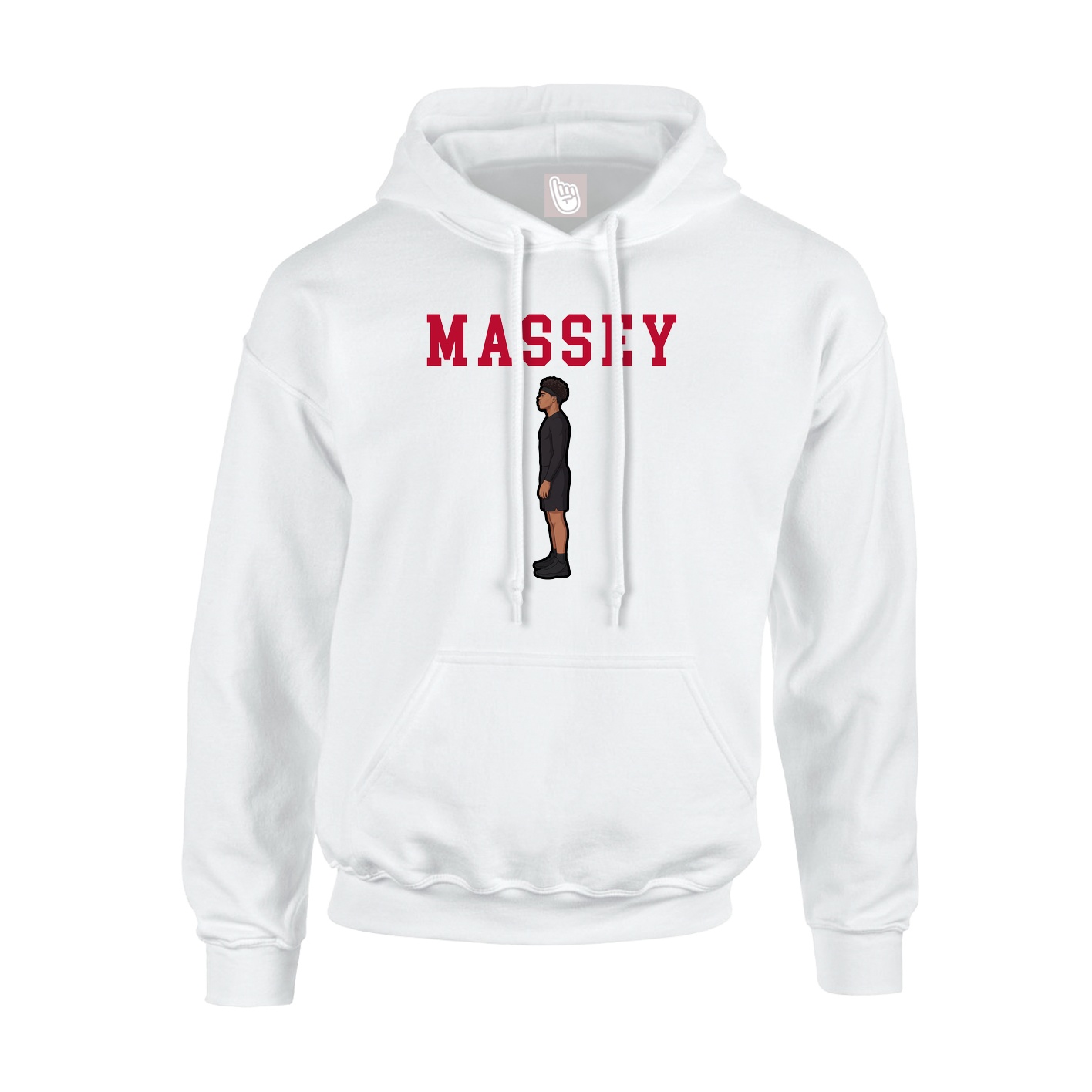 Youth Hoodie — Shirsey in White