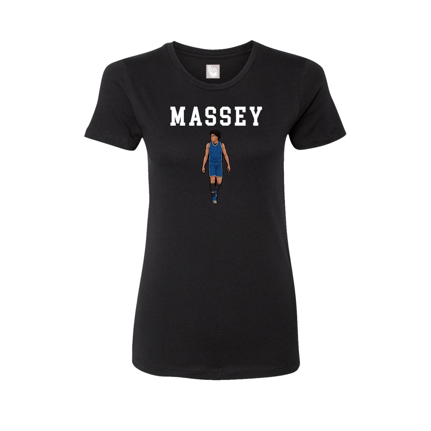 Fitted Women's Tee — Shirsey in Black