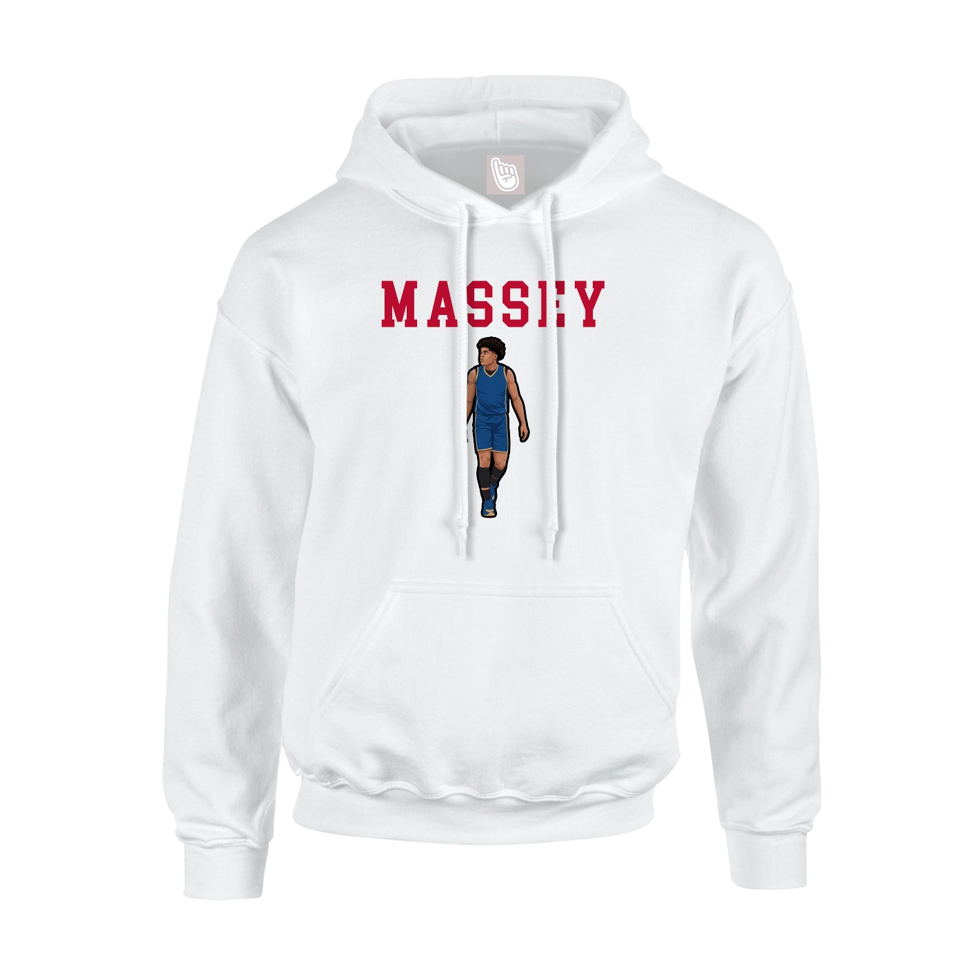 Youth Hoodie — Shirsey in White