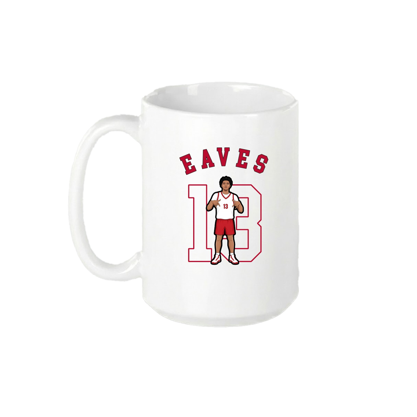 15oz Coffee Mug — Shirsey Arch in White