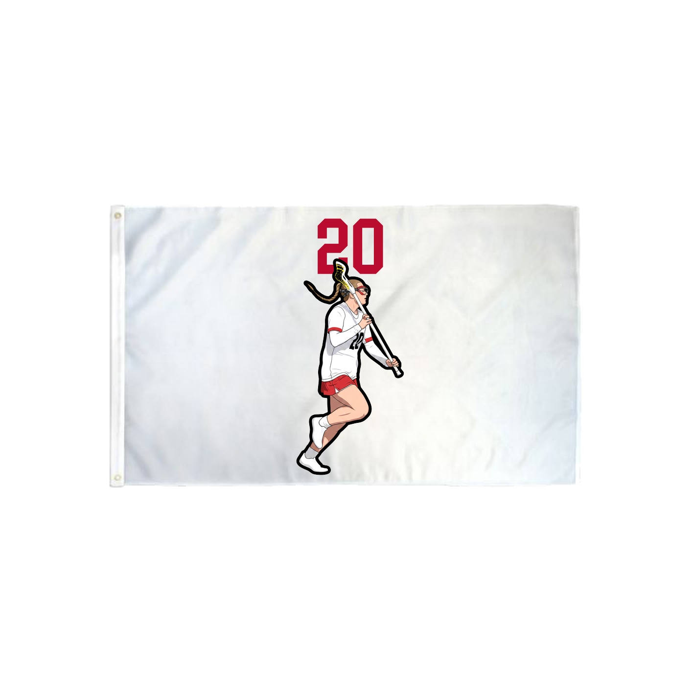 3x5 Flag — Number Top in Classic