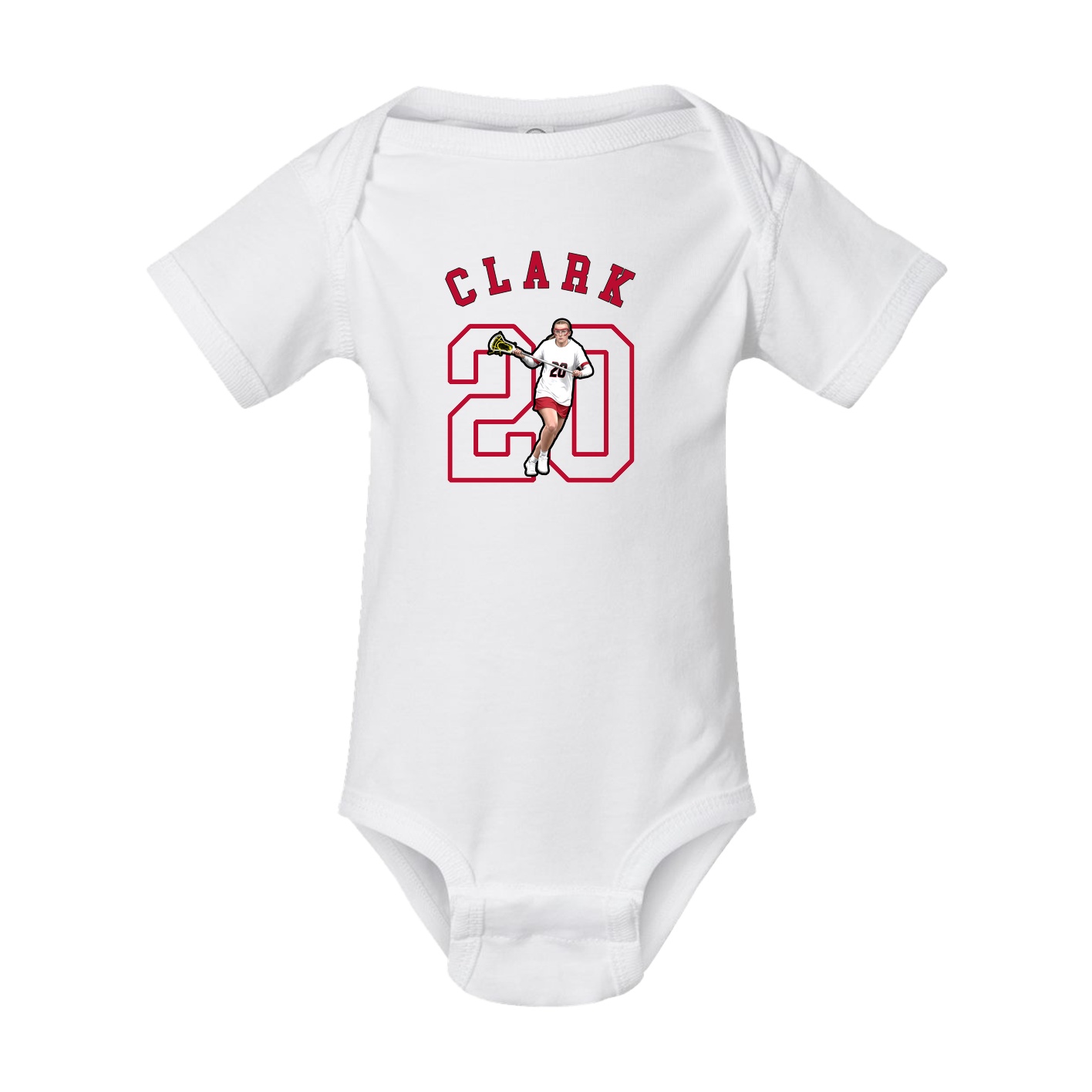 Baby Onesie — Shirsey Arch in White