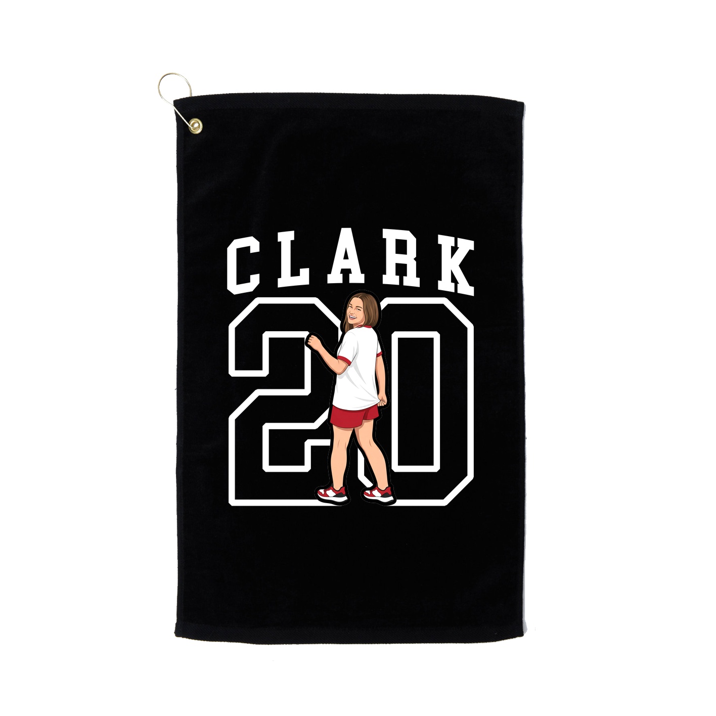 Golf Towel — Shirsey in Black