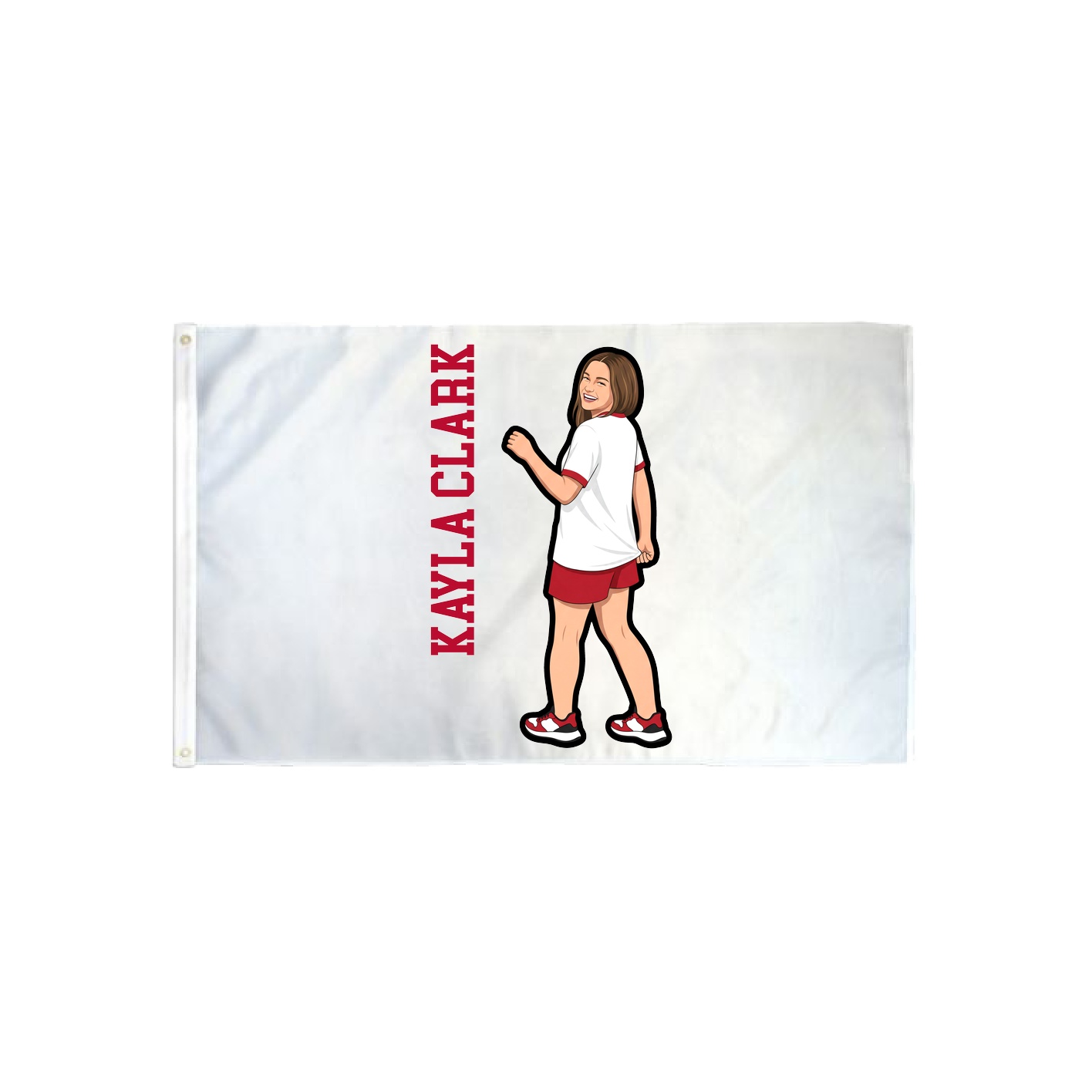 3x5 Flag — Name Vertical in Classic