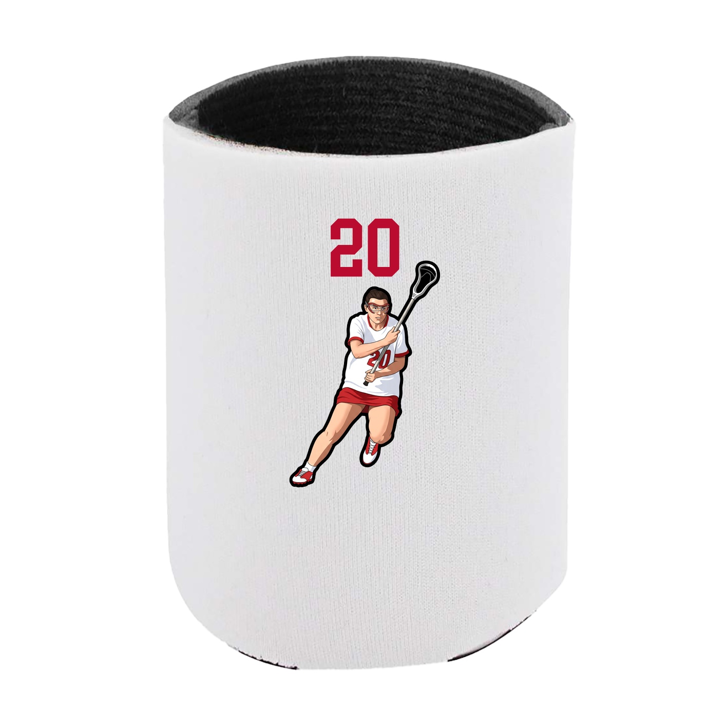 Can Holder — Number Top in White