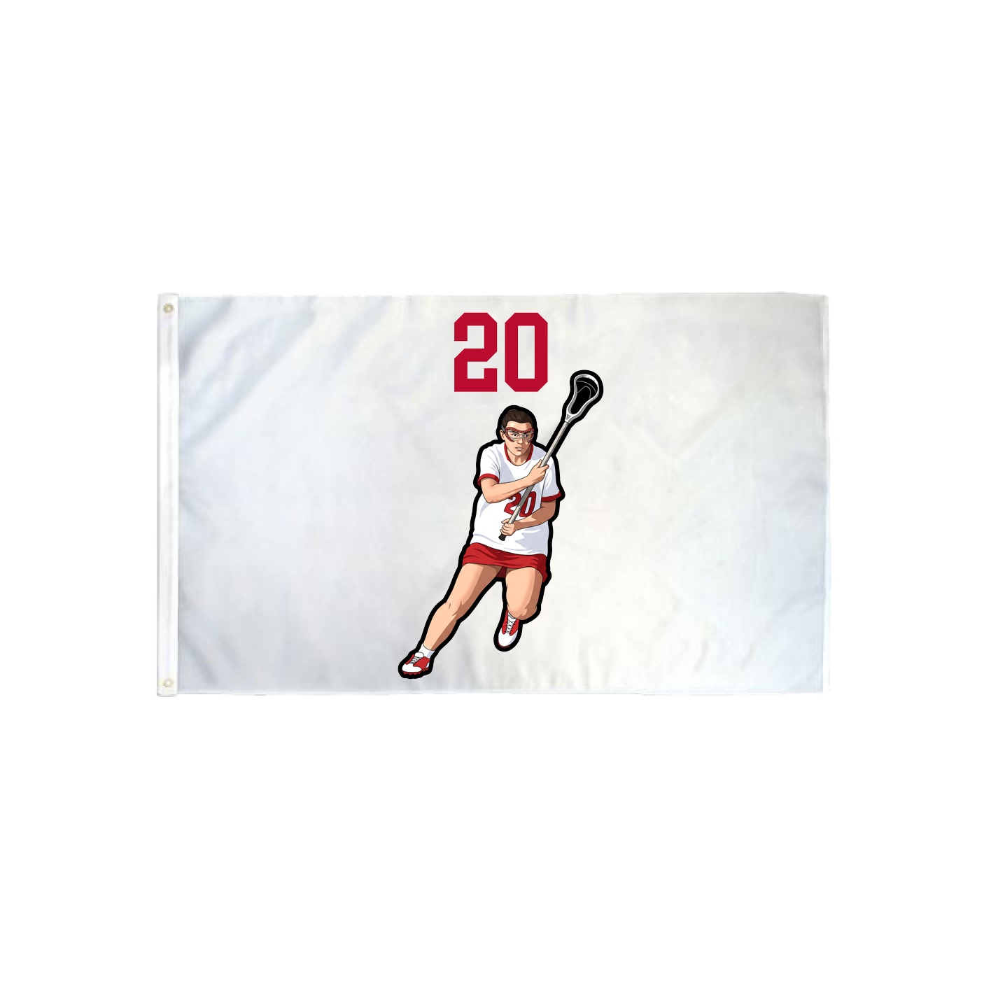 3x5 Flag — Number Top in Classic