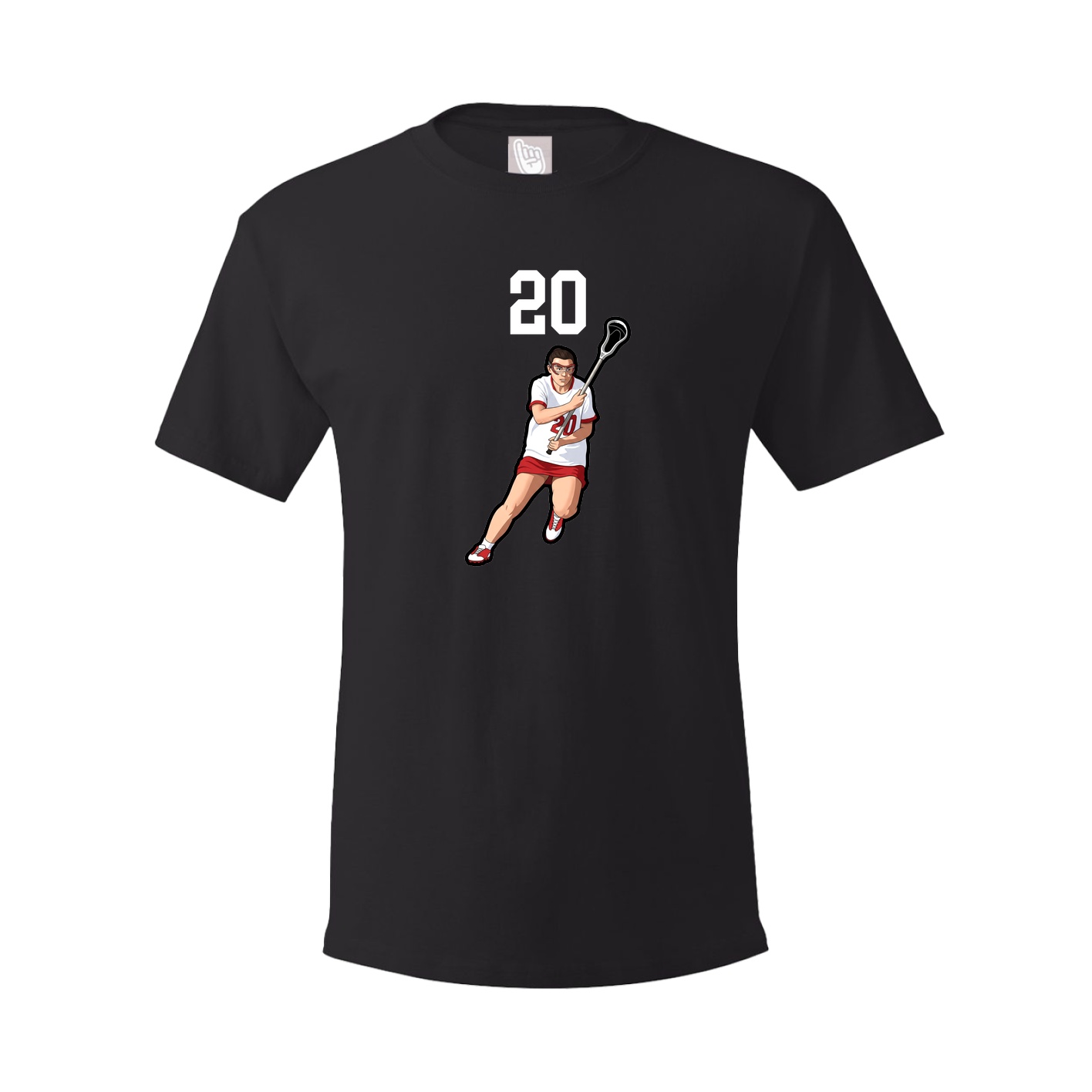 Tee — Number Top in Black
