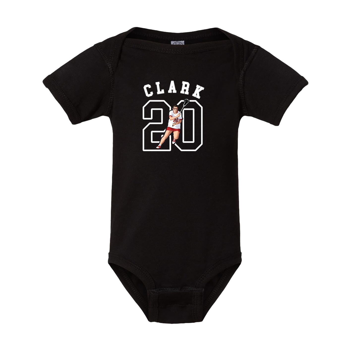 Baby Onesie — Shirsey Arch in Black