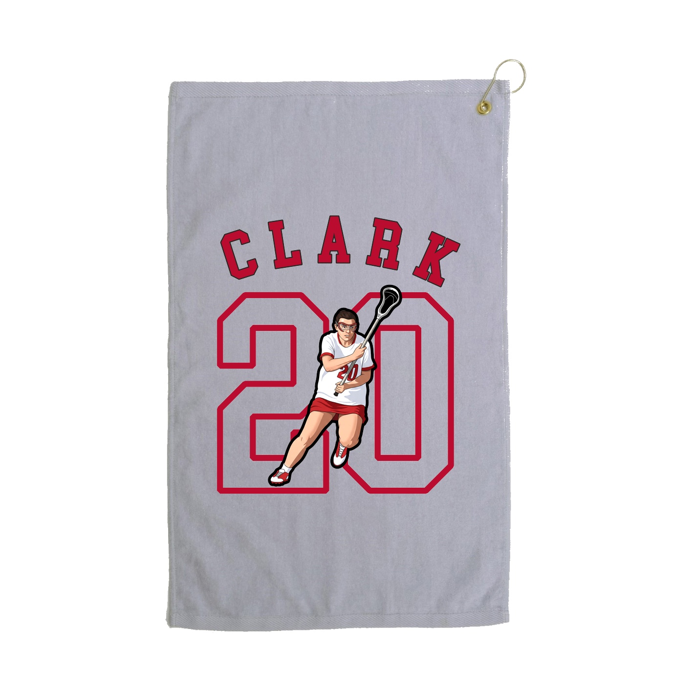 Golf Towel — Shirsey Arch in Grey