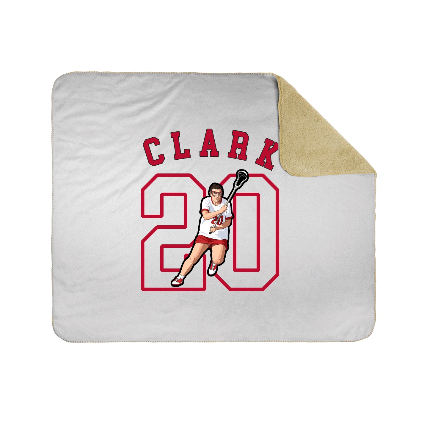 Throw Blanket — Shirsey Arch in White