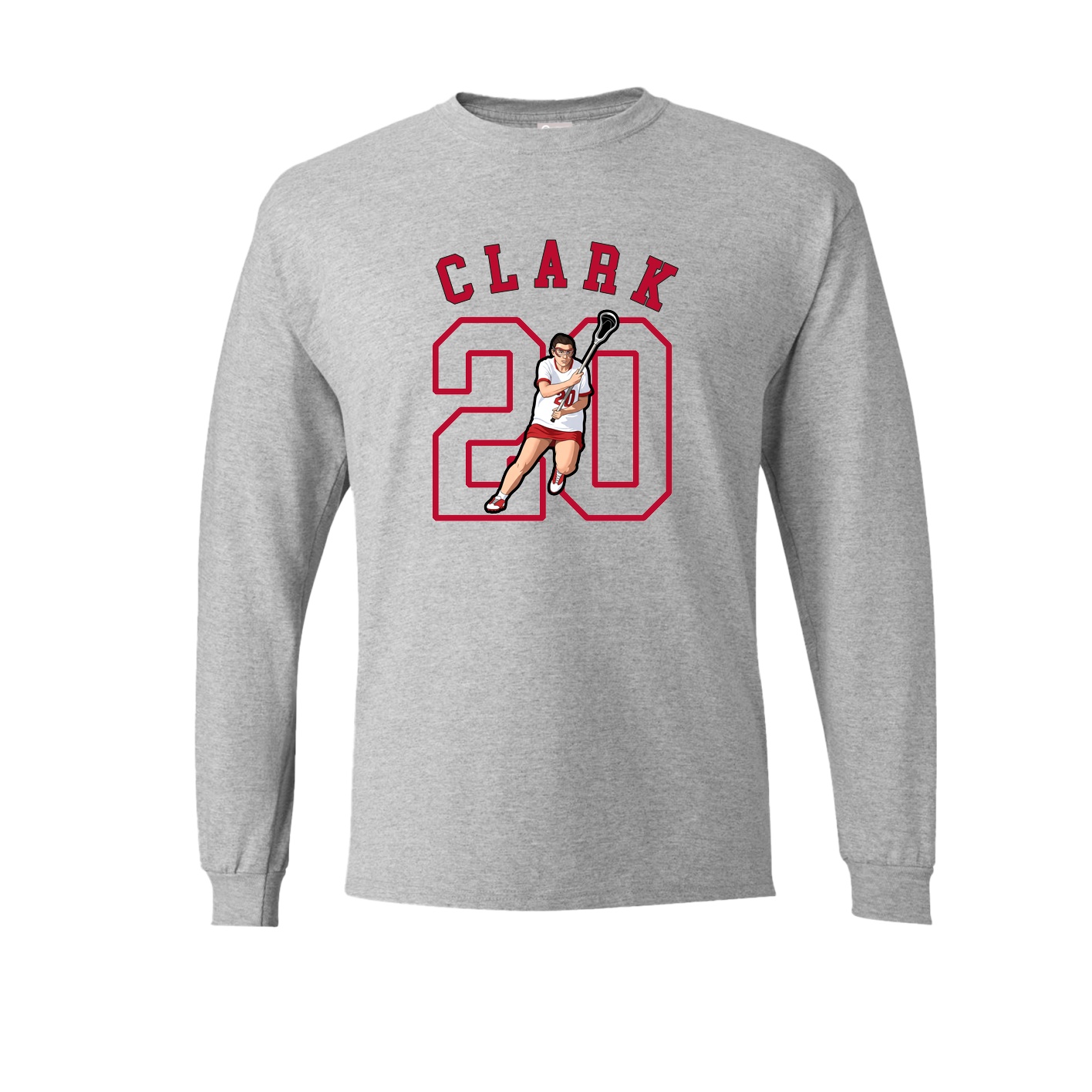 Long Sleeve Tee — Shirsey Arch in Grey