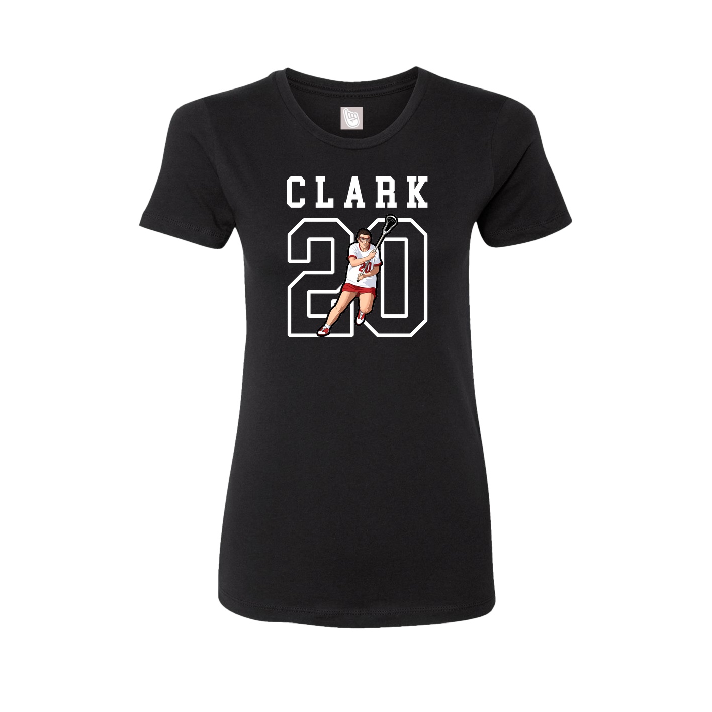 Fitted Women's Tee — Shirsey in Black