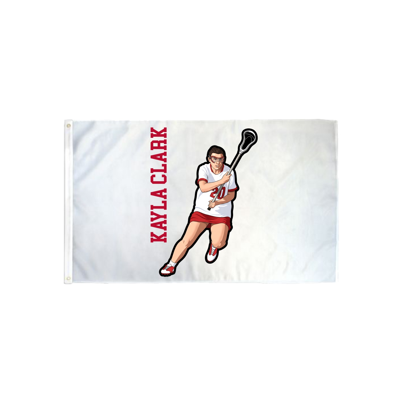 3x5 Flag — Name Vertical in Classic