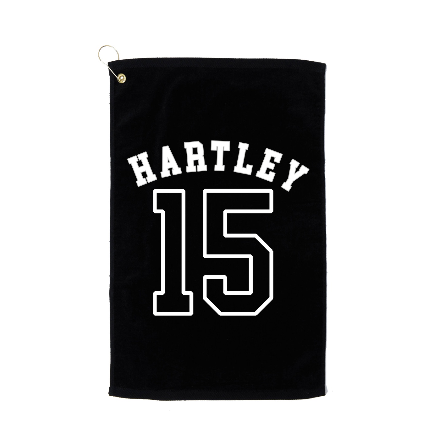 Golf Towel — Shirsey Arch in Black