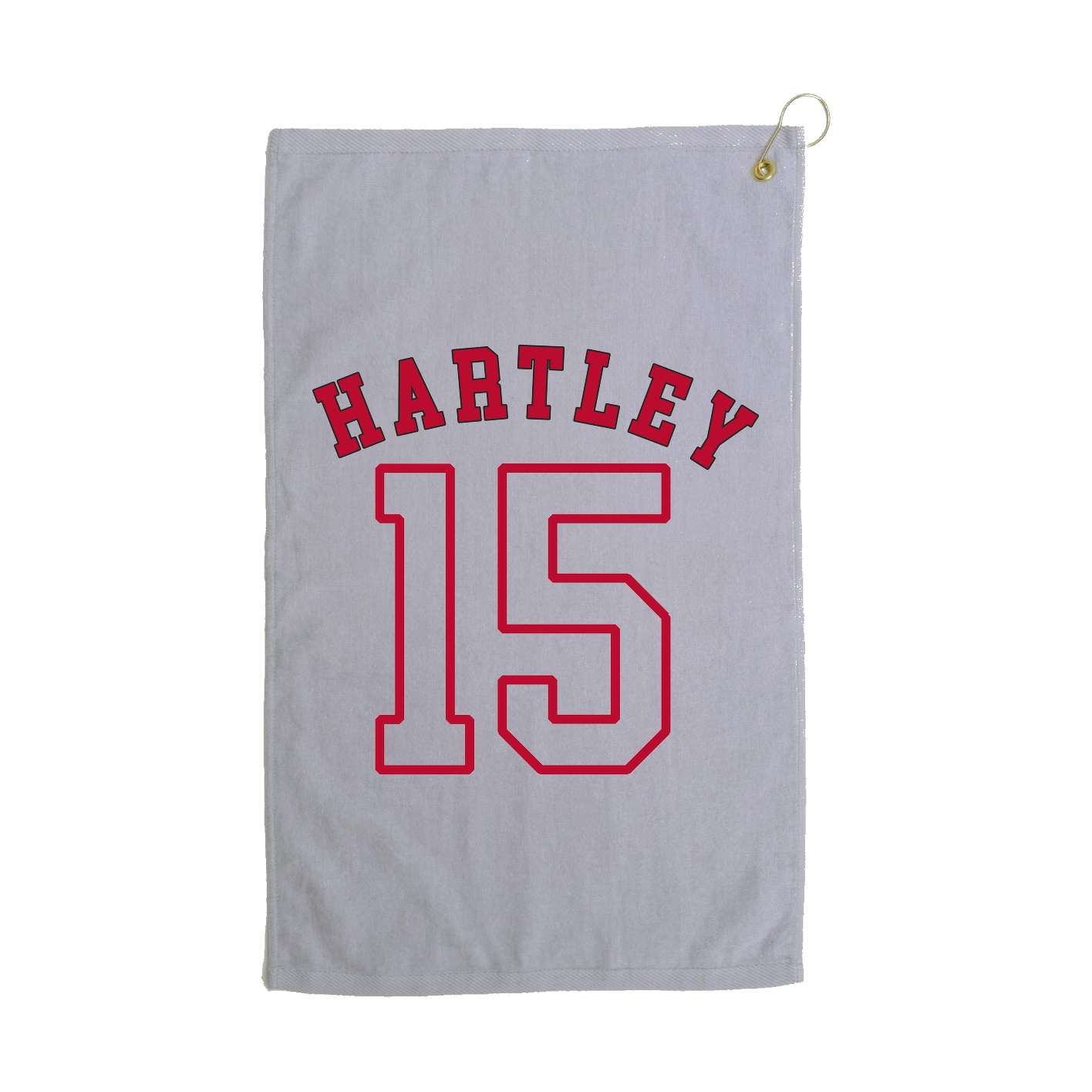Golf Towel — Shirsey Arch in Grey