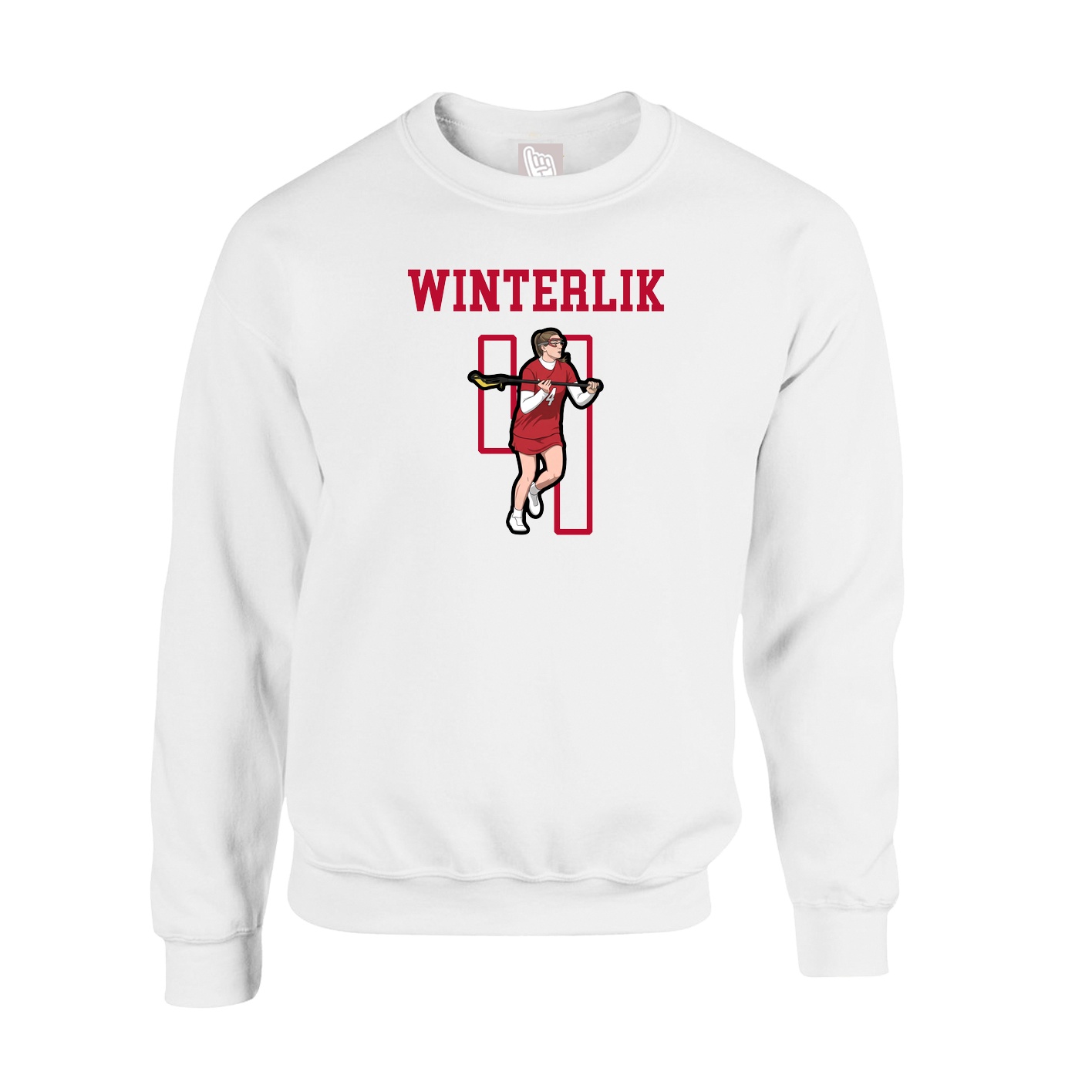 Fleece Crew — Shirsey in White