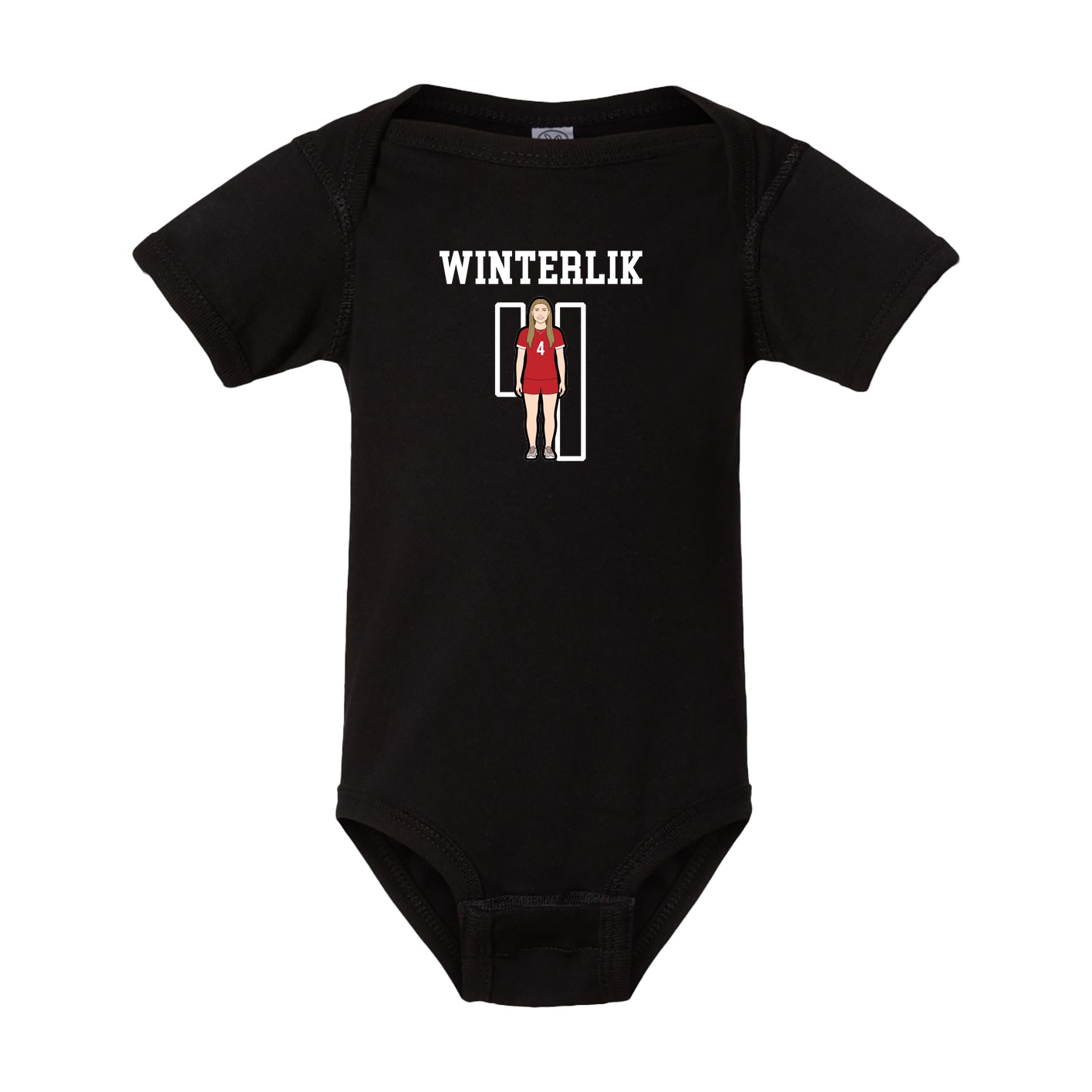 Baby Onesie — Shirsey in Black
