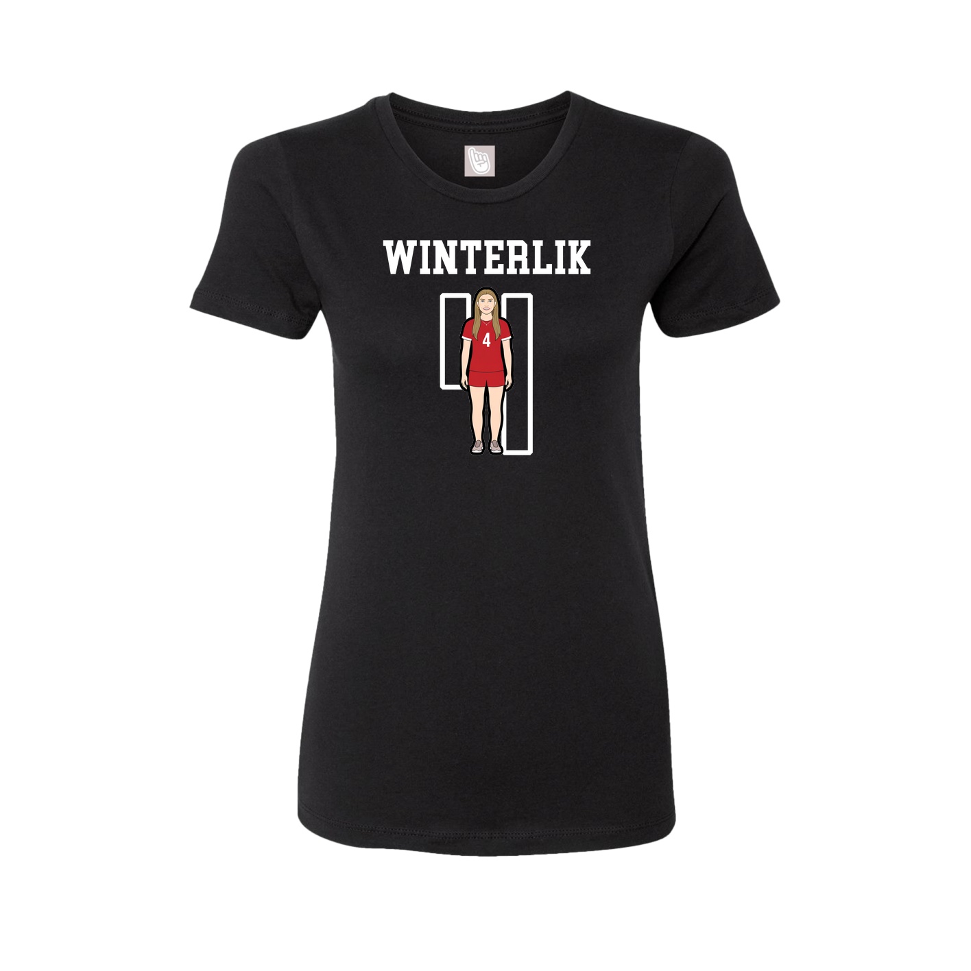 Womens Tee — Shirsey in Black