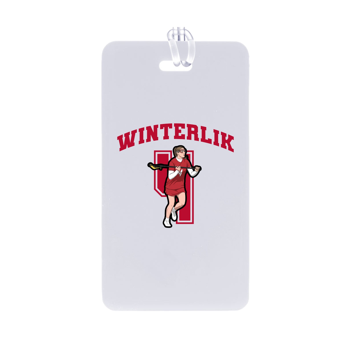 Bag Tag — Number in Classic