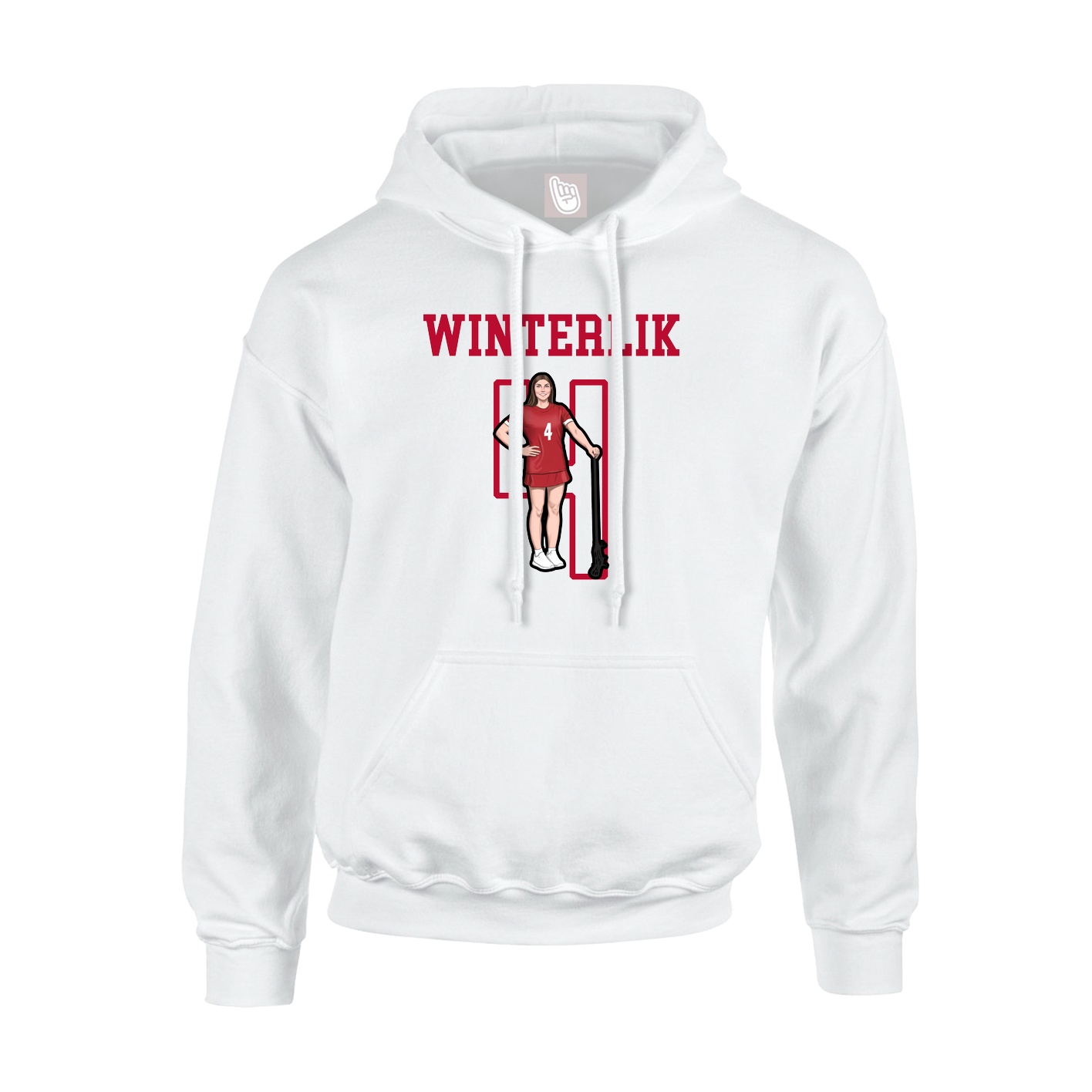 Youth Hoodie — Shirsey in White