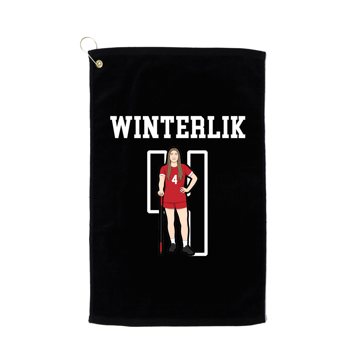 Golf Towel — Shirsey in Black