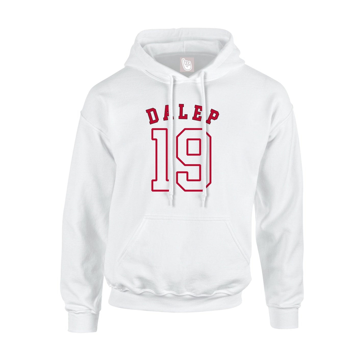 Youth Hoodie — Shirsey Arch in White