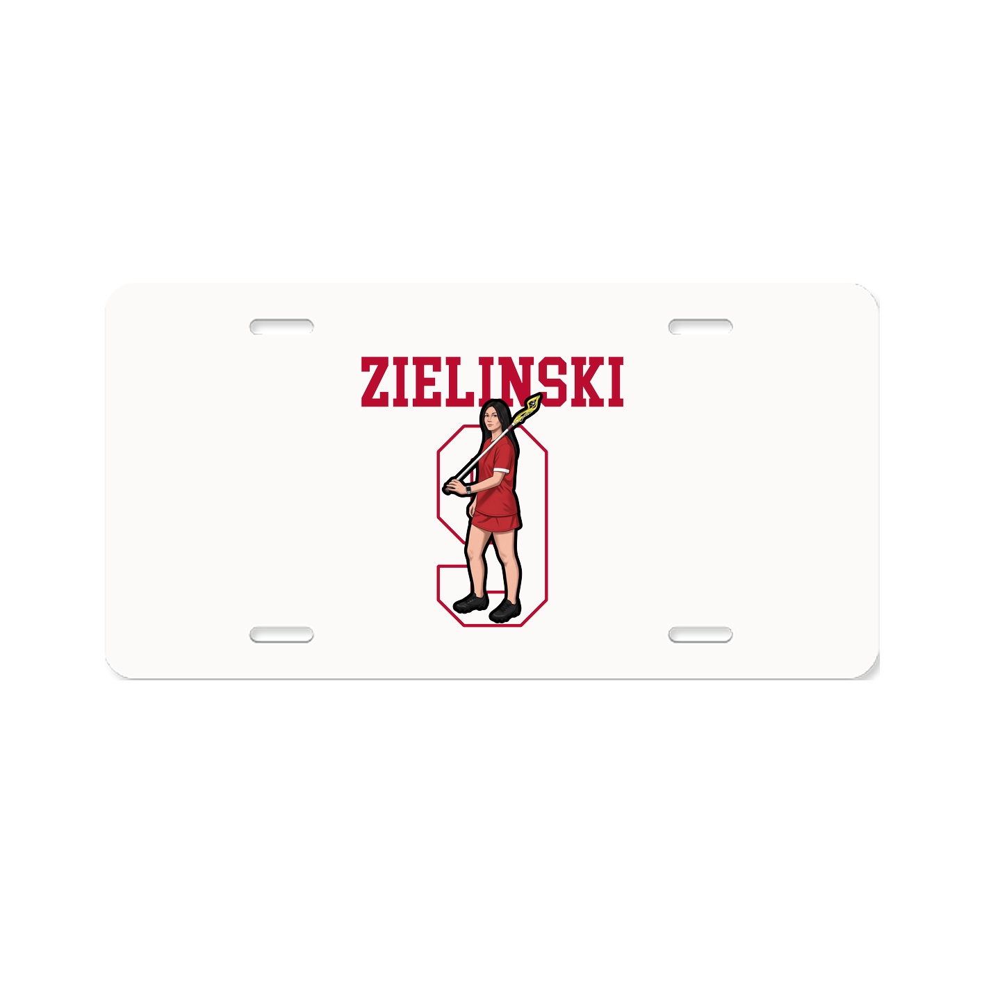 License Plate — Shirsey in Classic