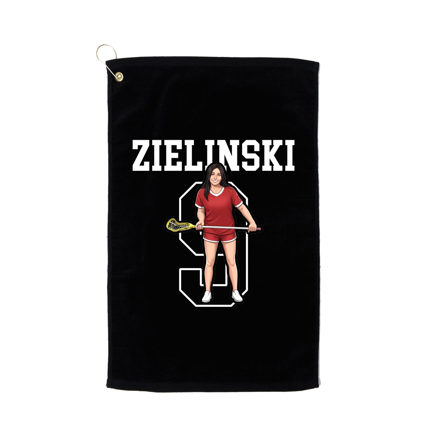 Golf Towel — Shirsey in Black