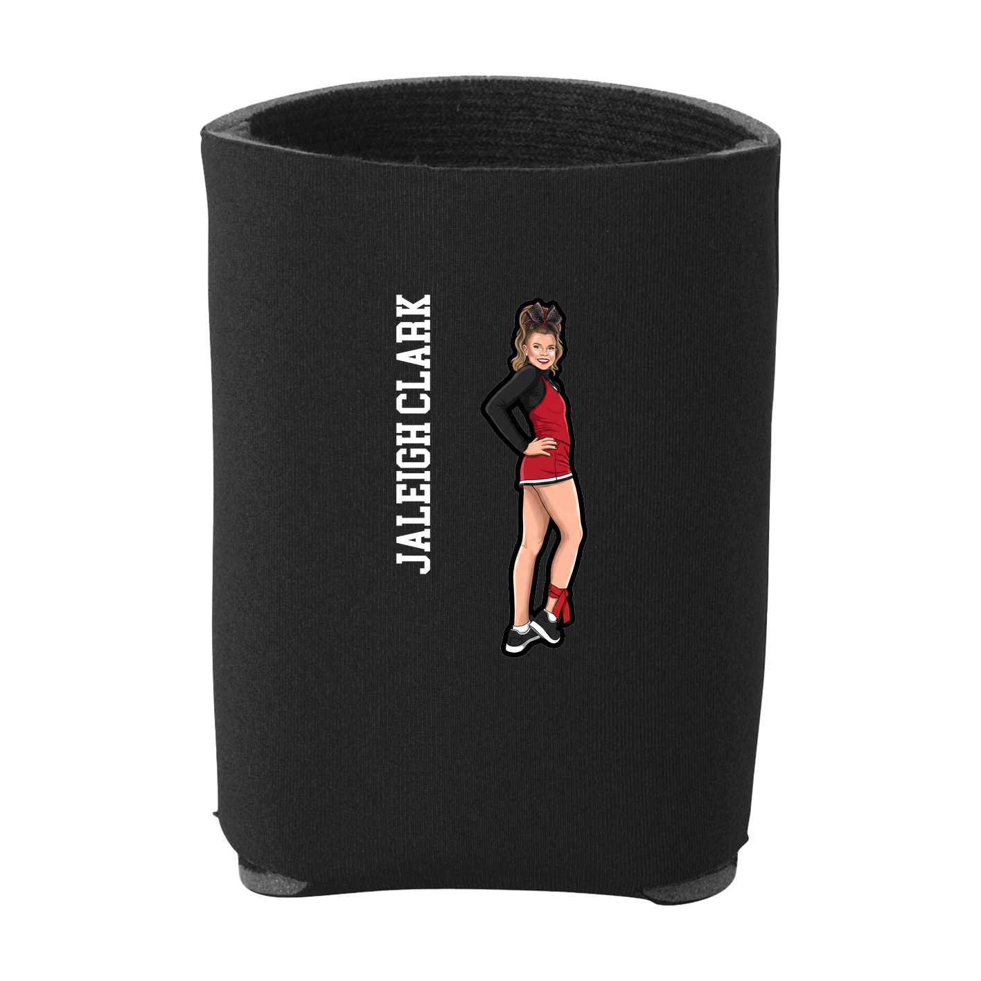 Can Holder — Name Vertical in Black