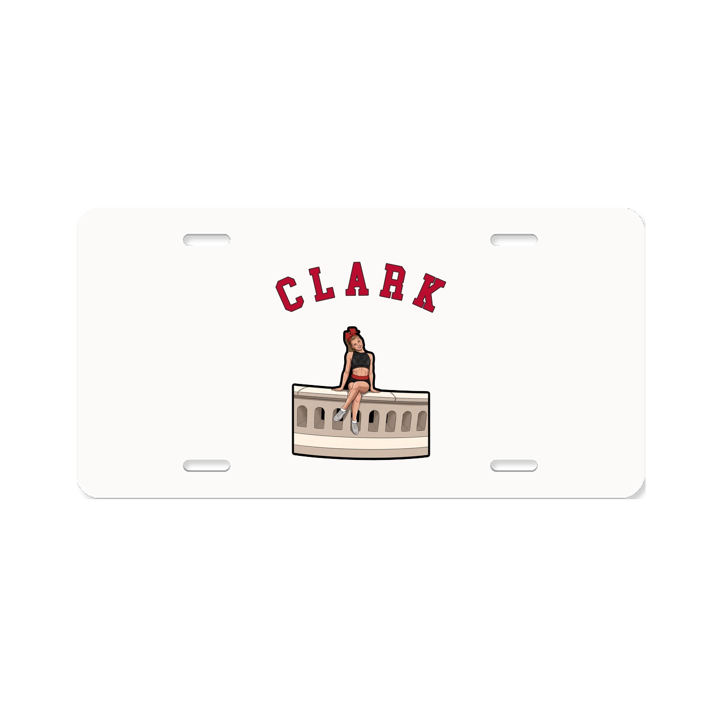 License Plate — Shirsey Arch in Classic