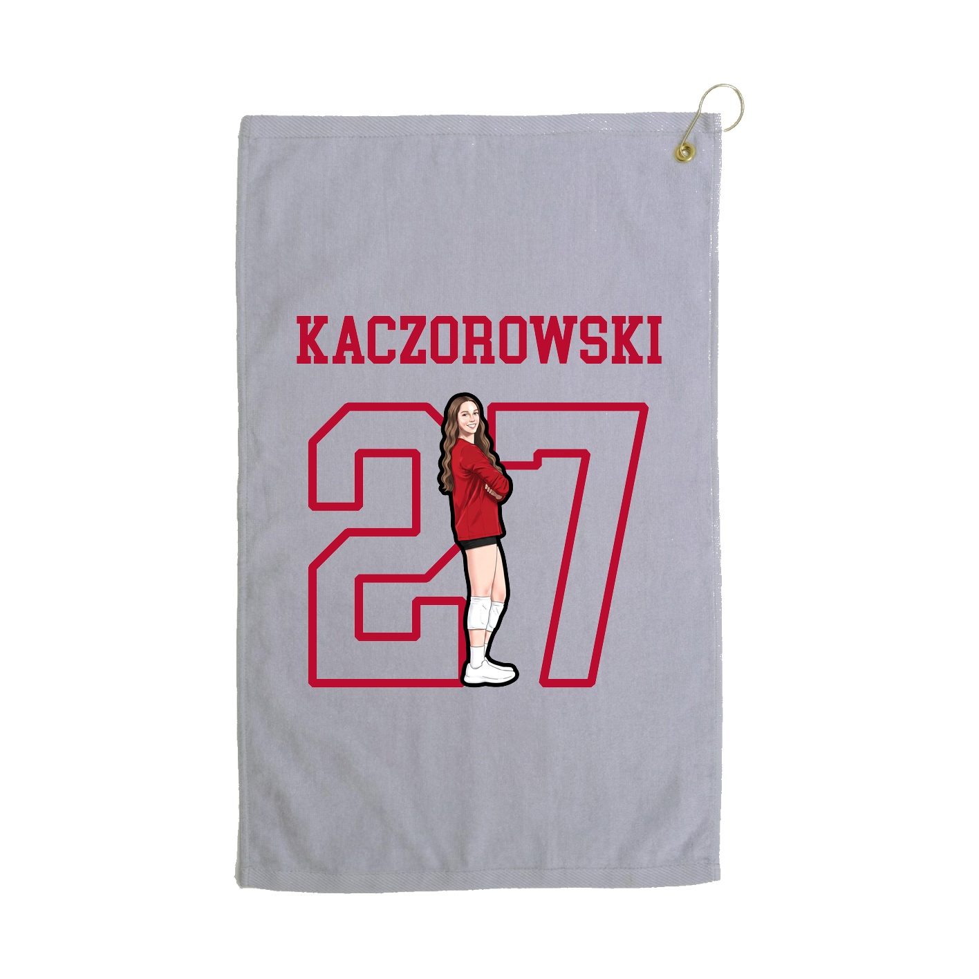 Golf Towel — Shirsey in Grey