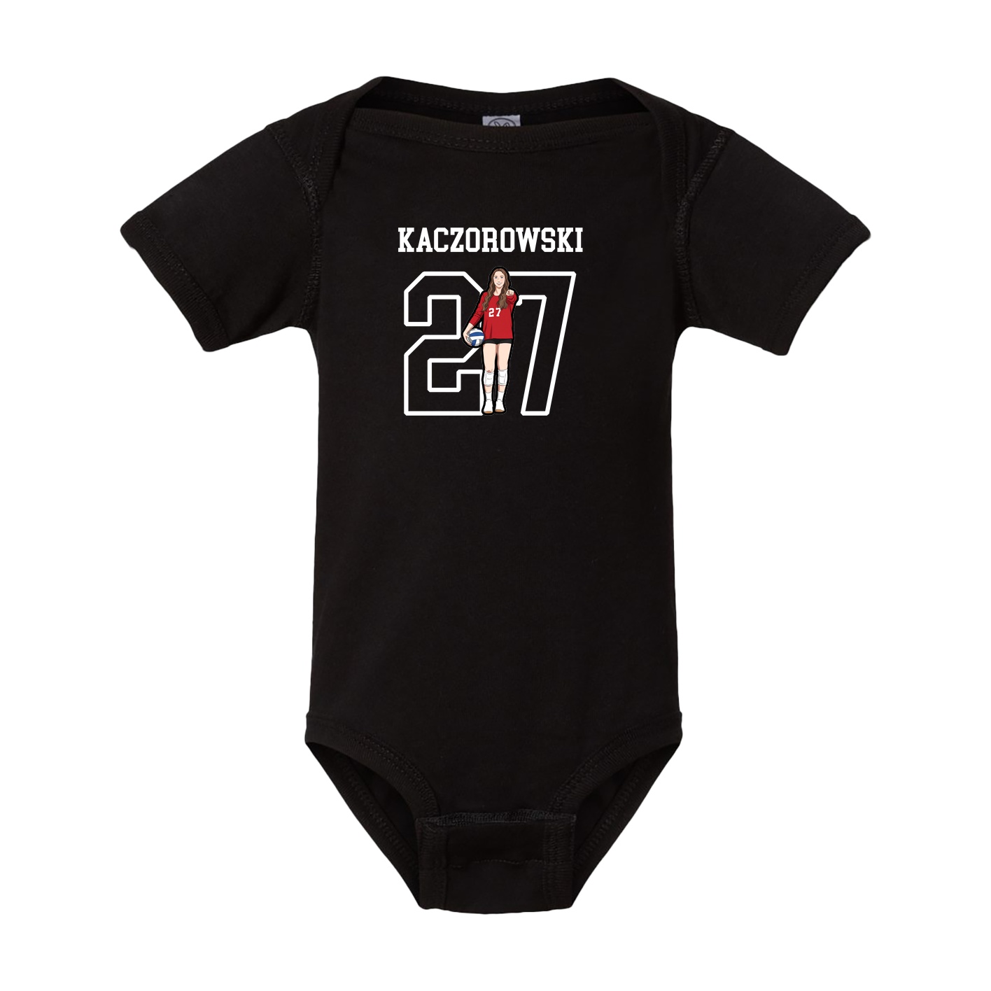 Baby Onesie — Shirsey in Black