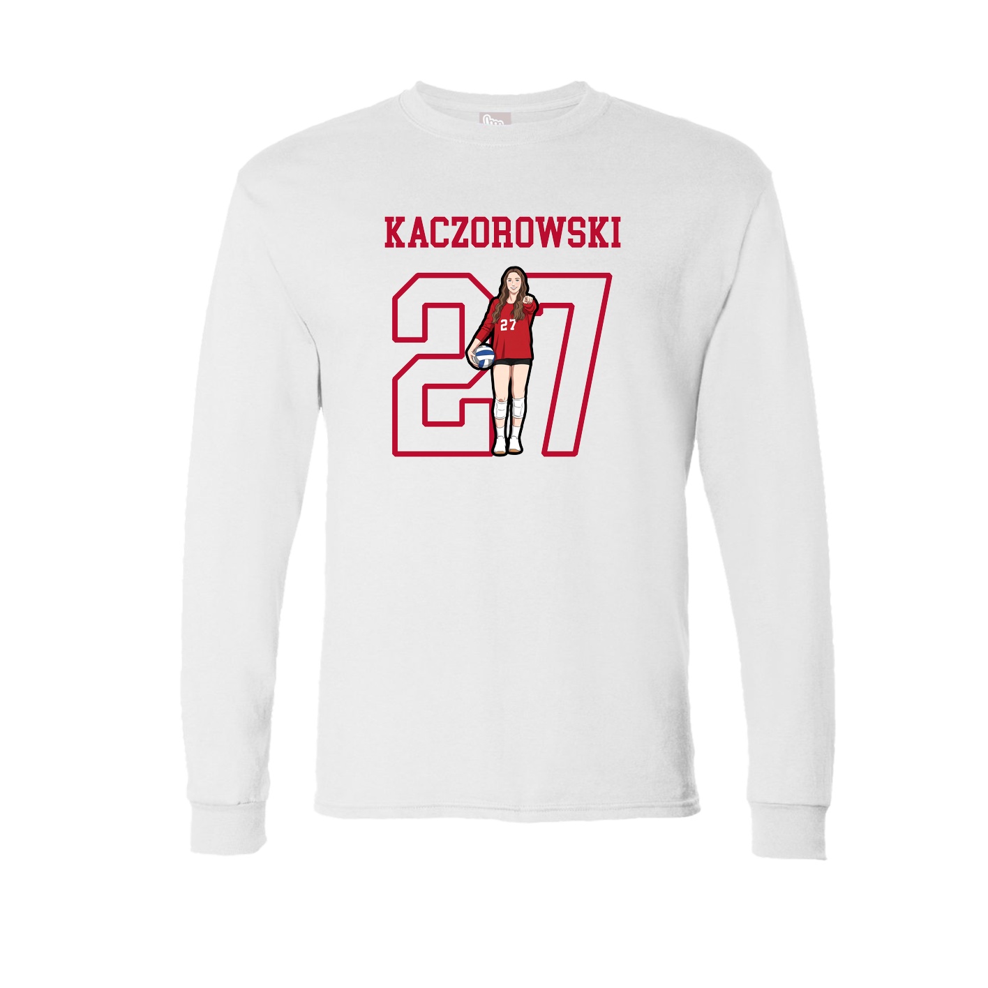 Long Sleeve Tee — Shirsey in White