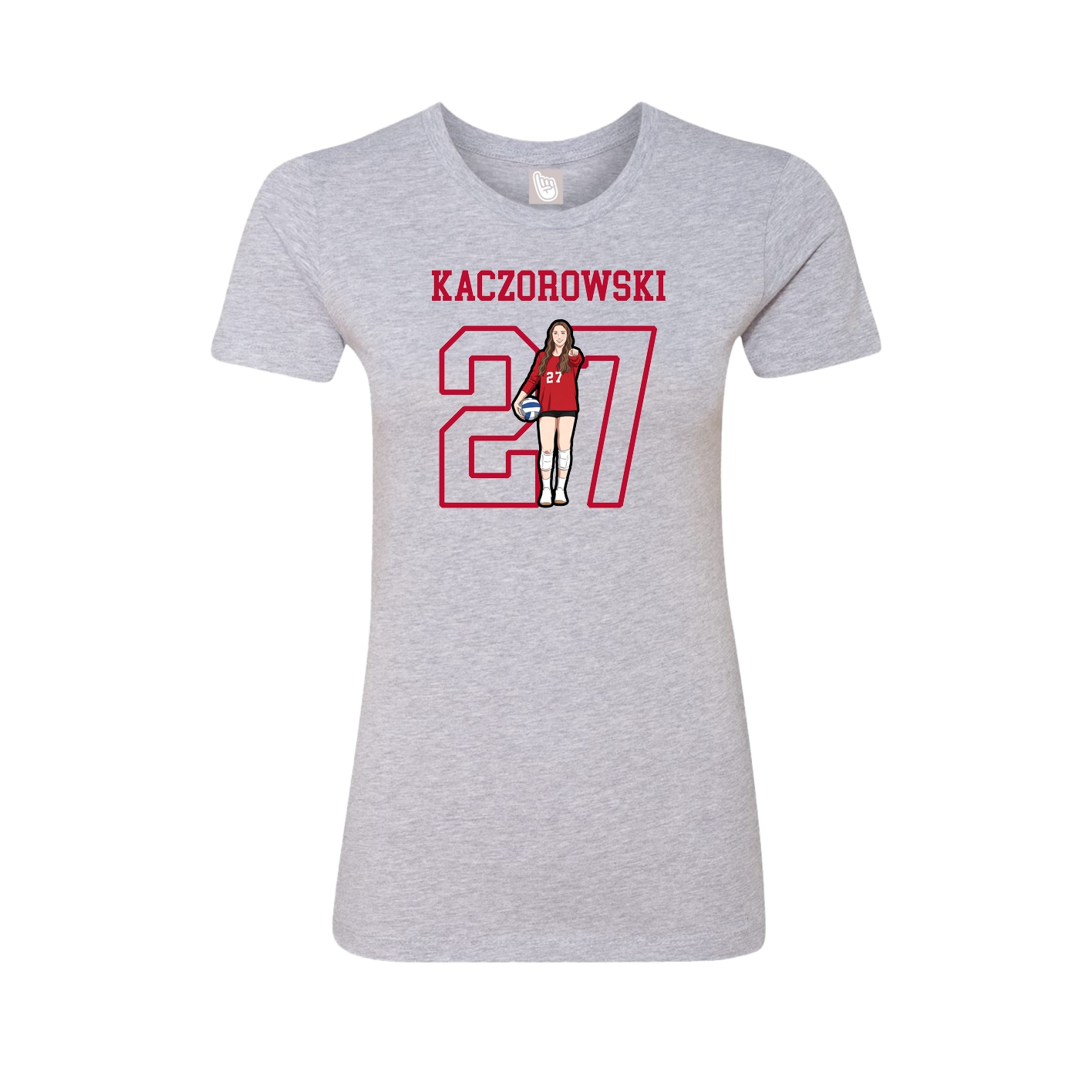 Womens Tee — Shirsey in Grey