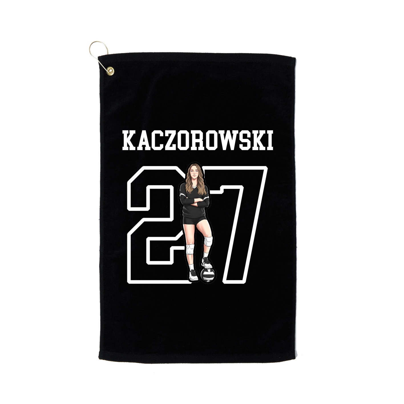 Golf Towel — Shirsey in Black