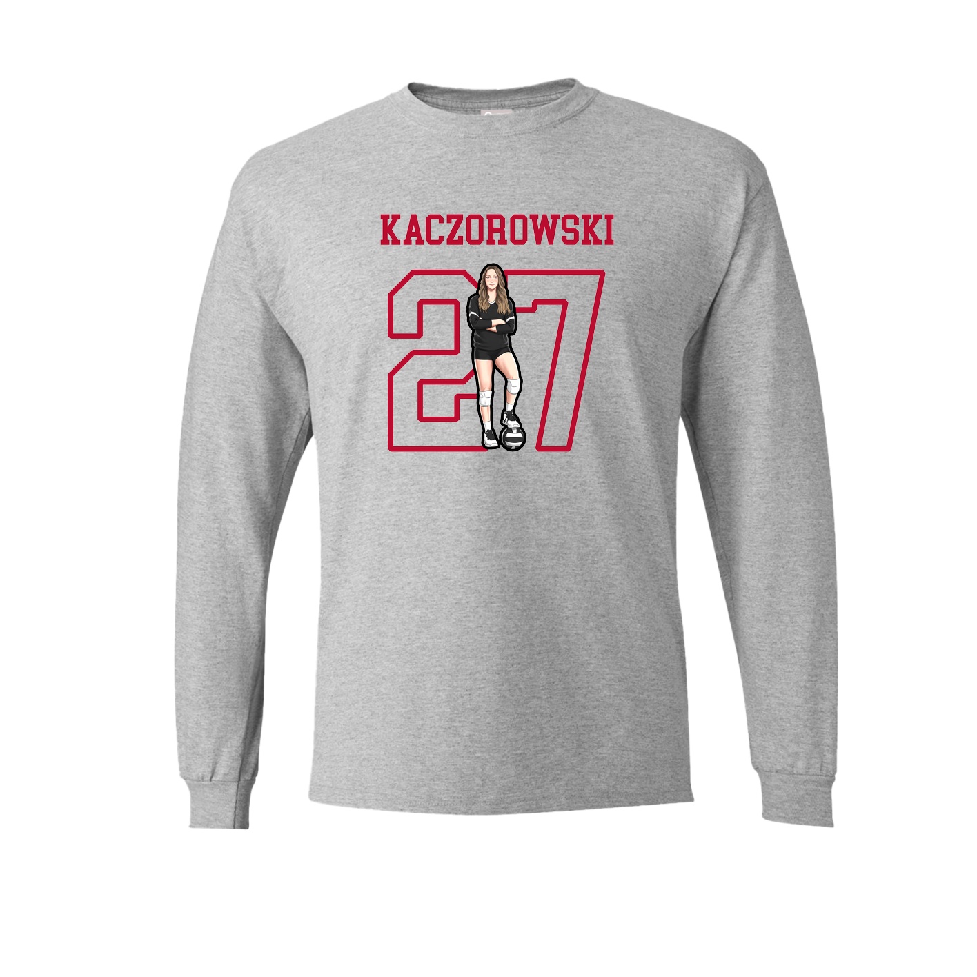 Long Sleeve Tee — Shirsey in Grey