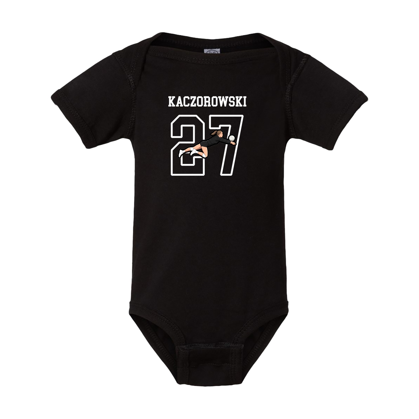 Baby Onesie — Shirsey in Black