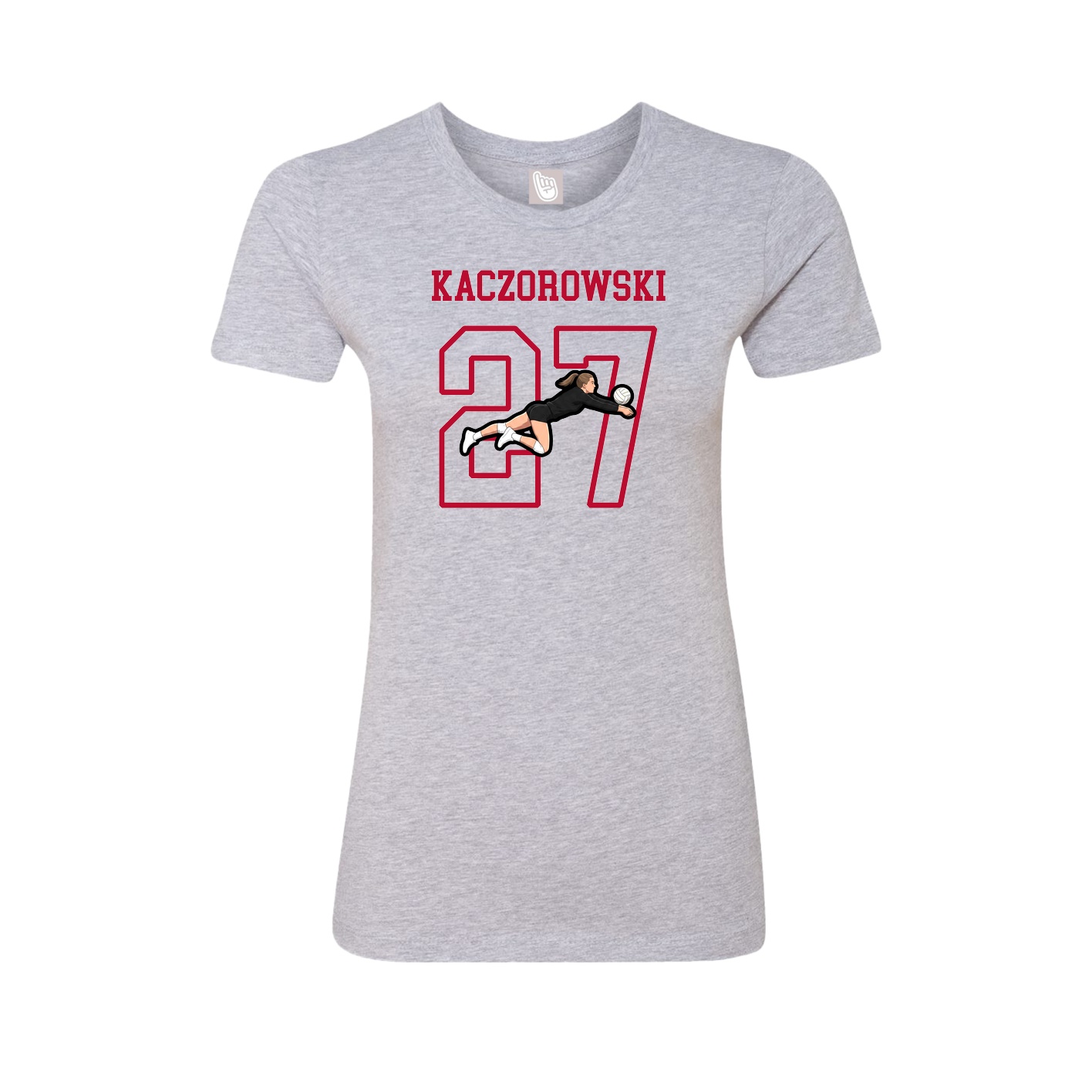 Womens Tee — Shirsey in Grey