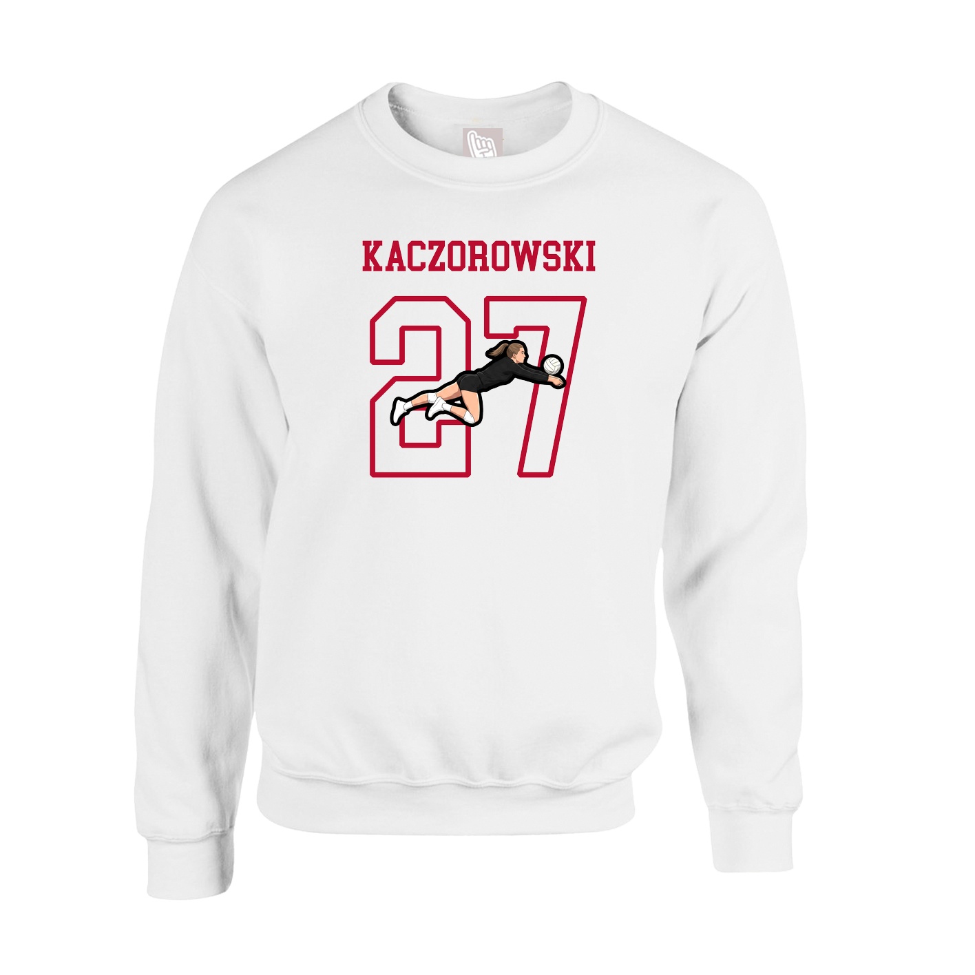 Fleece Crew — Shirsey in White