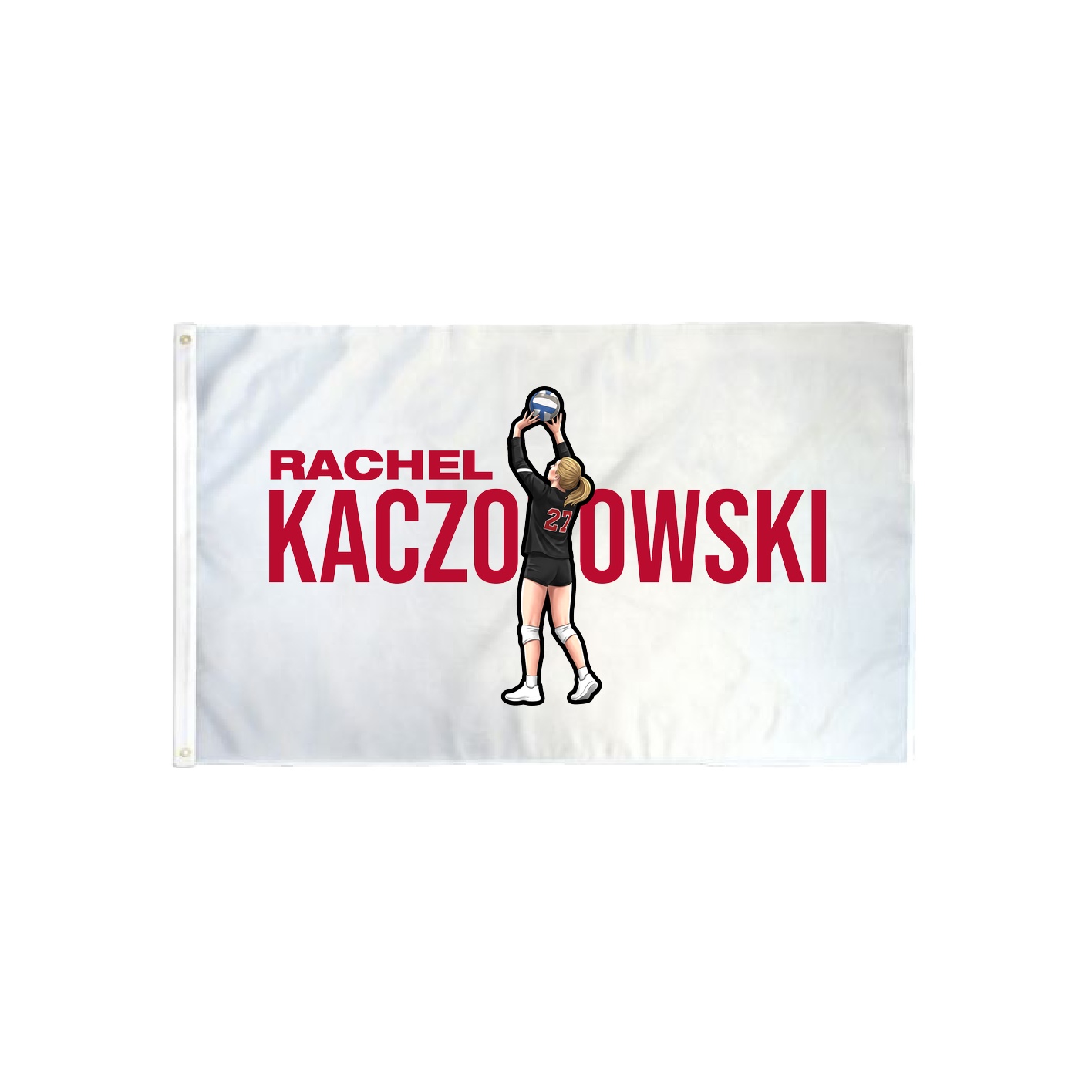 3x5 Flag — Player Name in Classic