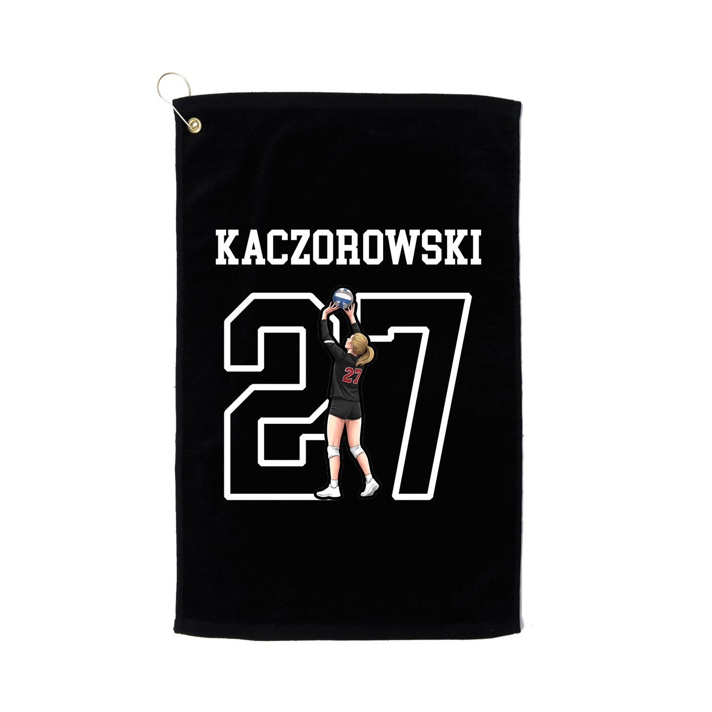 Golf Towel — Shirsey in Black