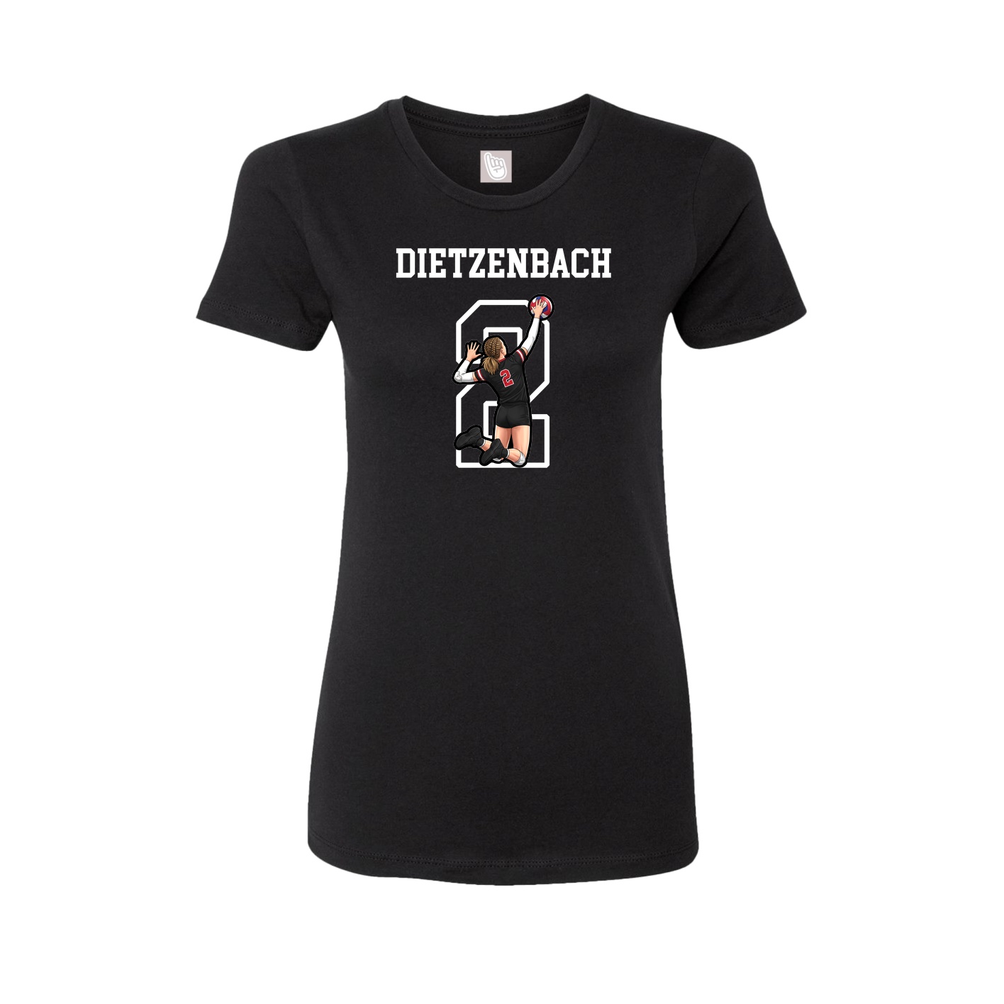 Womens Tee — Shirsey in Black