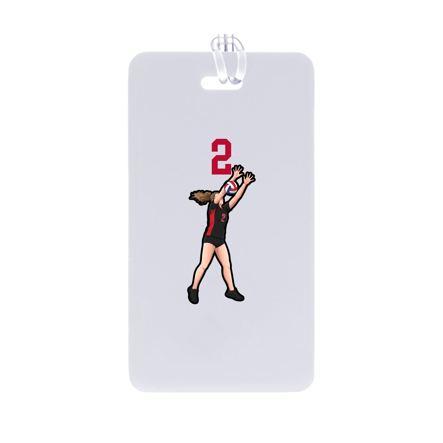 Bag Tag — Number Top in Classic